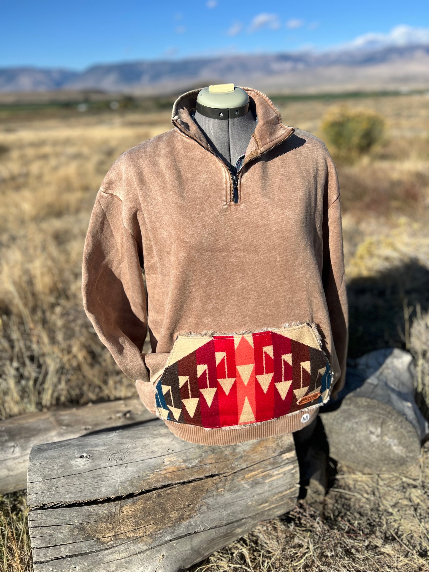 1/4 Zip Sweatshirt - Medium