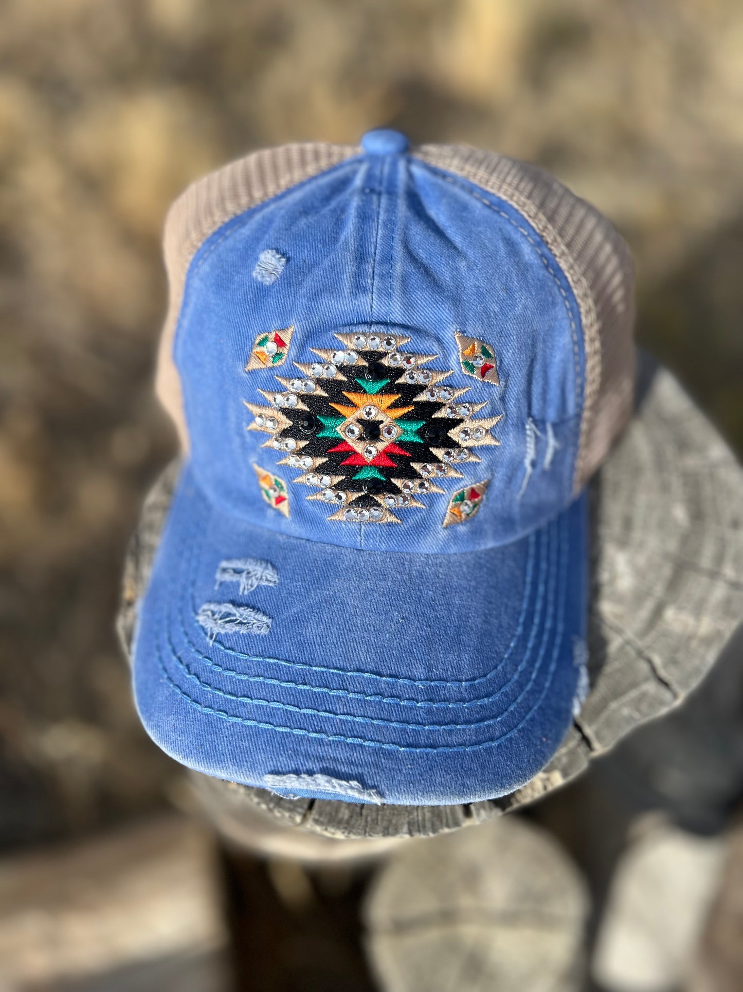Bling Aztec Hat