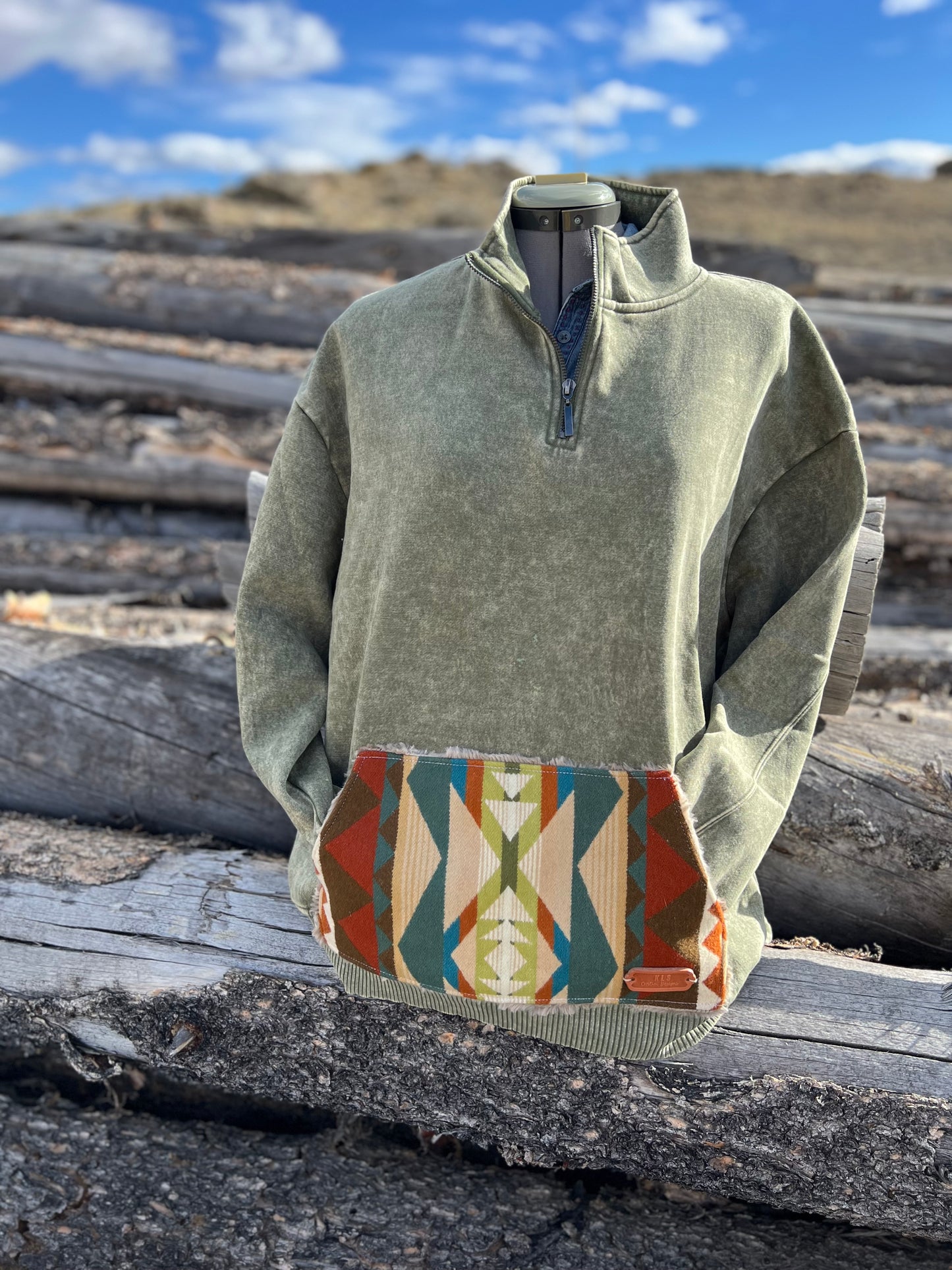 1/4 Zip Sweatshirt - 2x