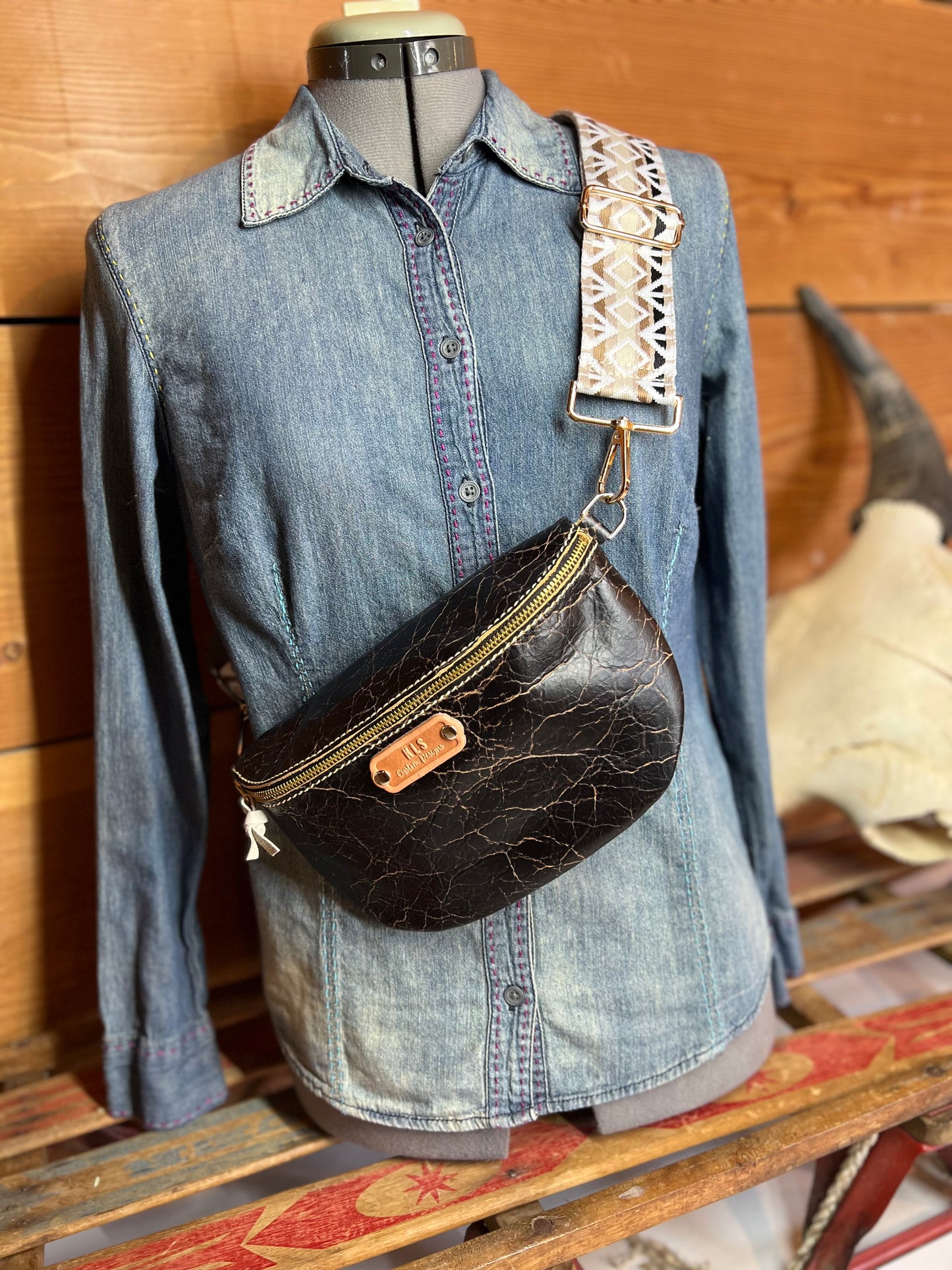Sling Bag - Dark Antique Brown