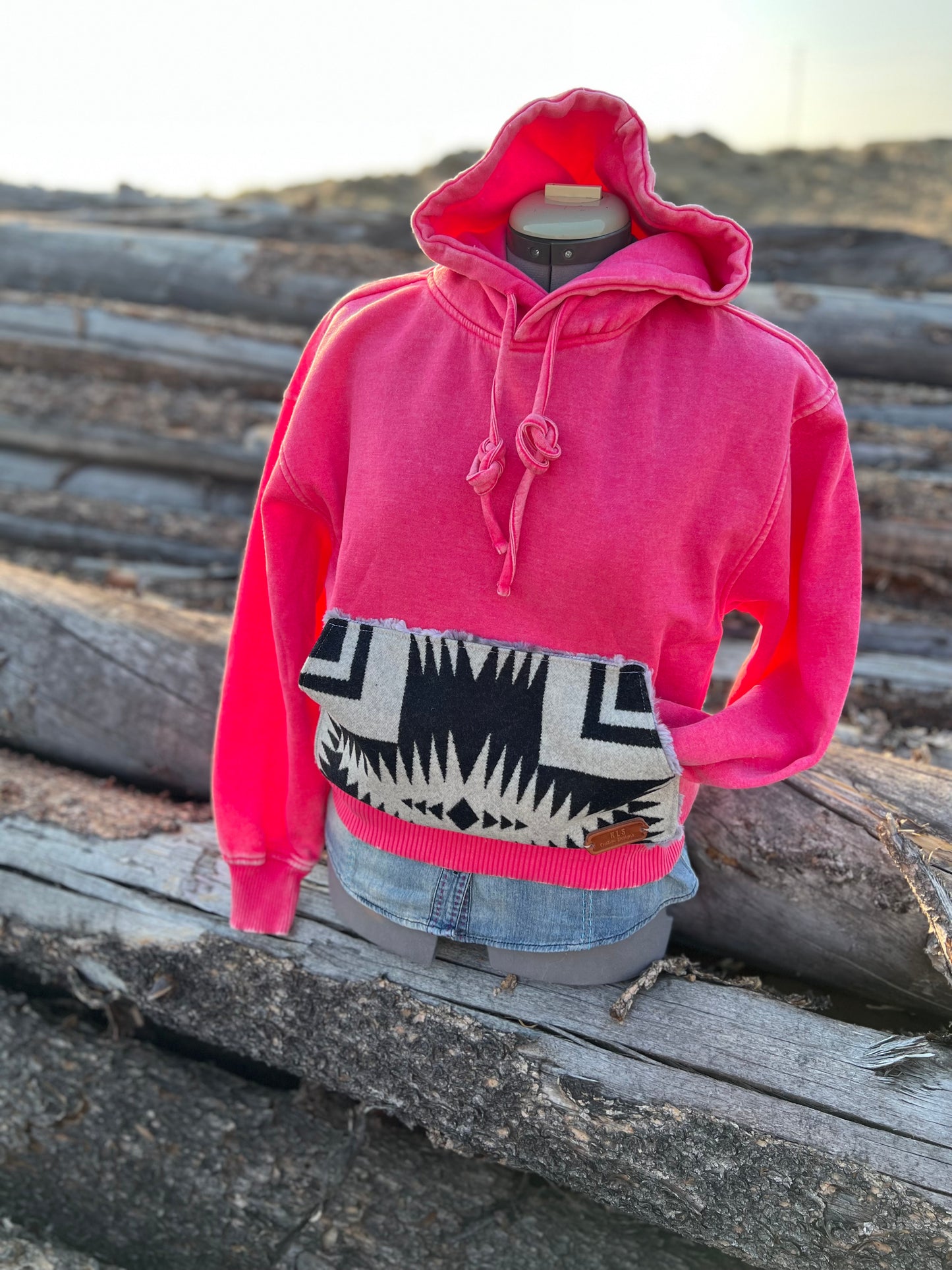 CROP Hoodie Sweatshirt - Small