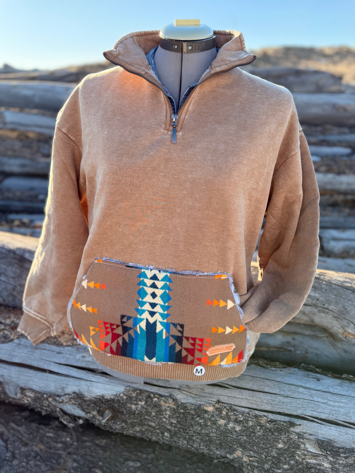 1/4 Zip Sweatshirt - Medium