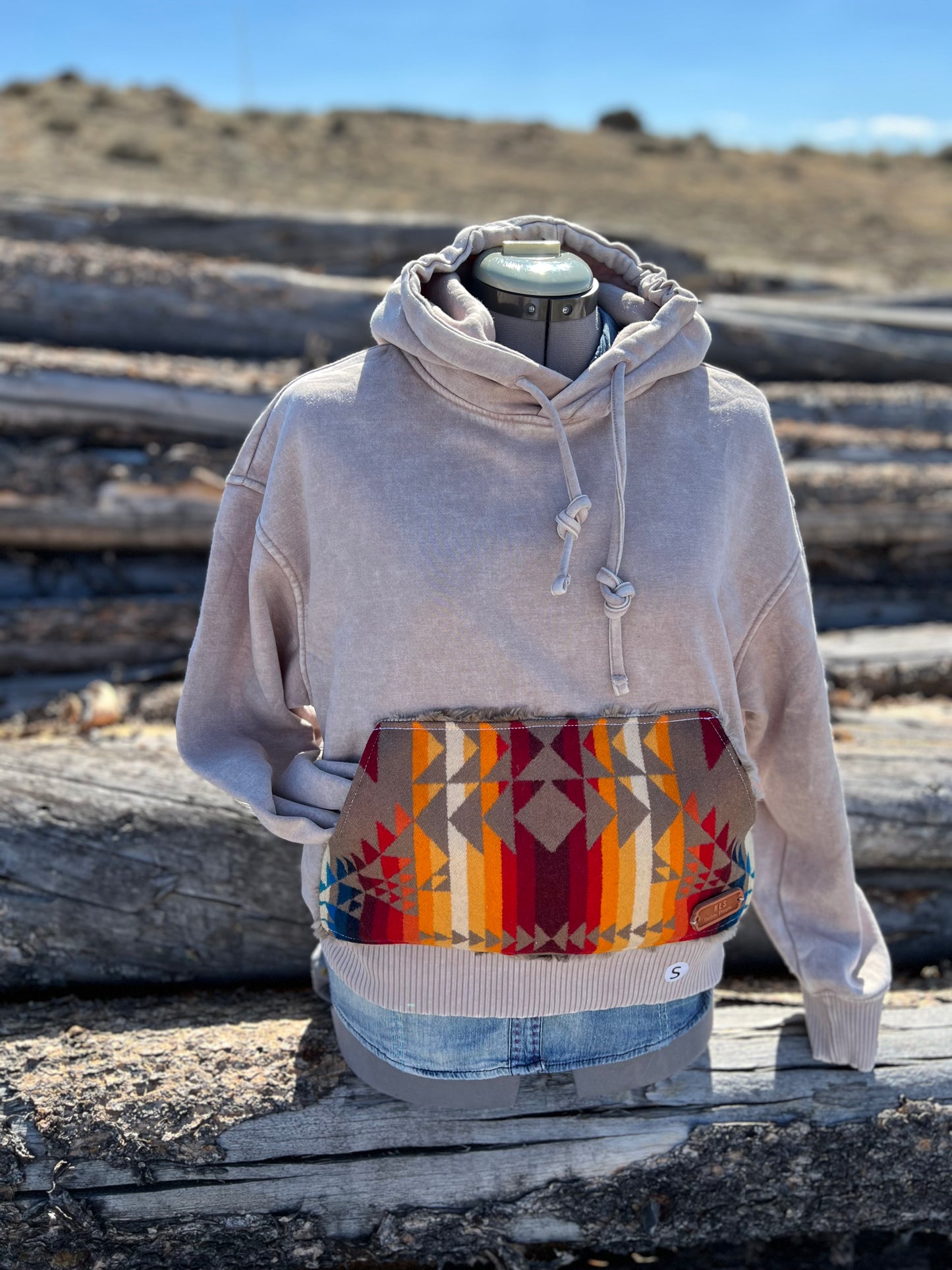 CROP Hoodie Sweatshirt - Small