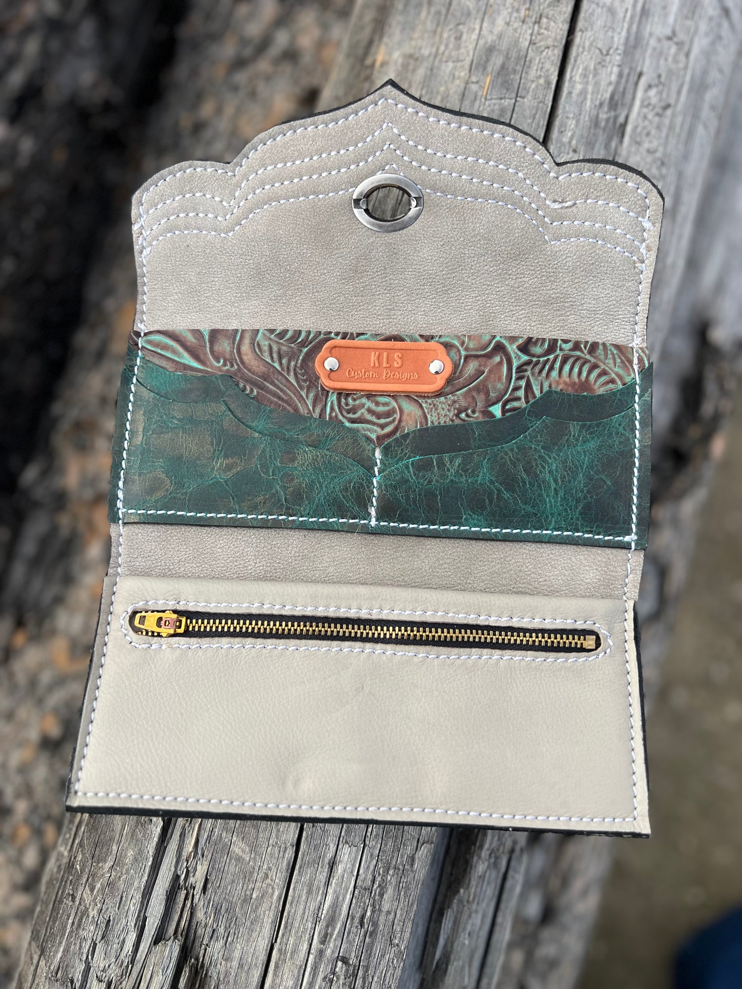 Tri-Fold Leather Wallet