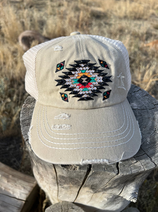 Bling Aztec Hat