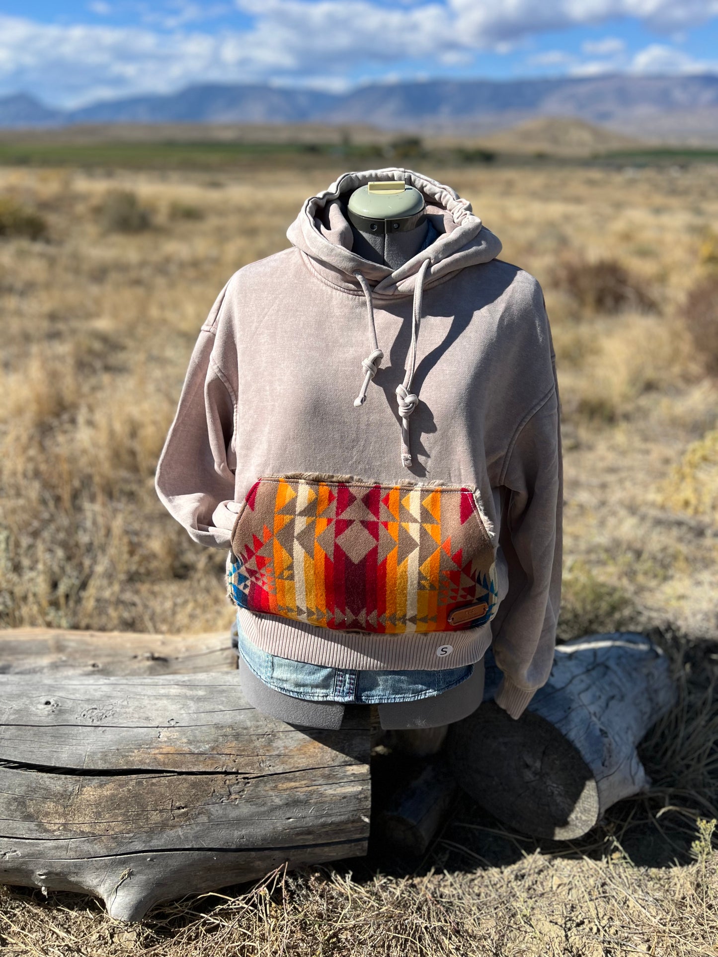 CROP Hoodie Sweatshirt - Small