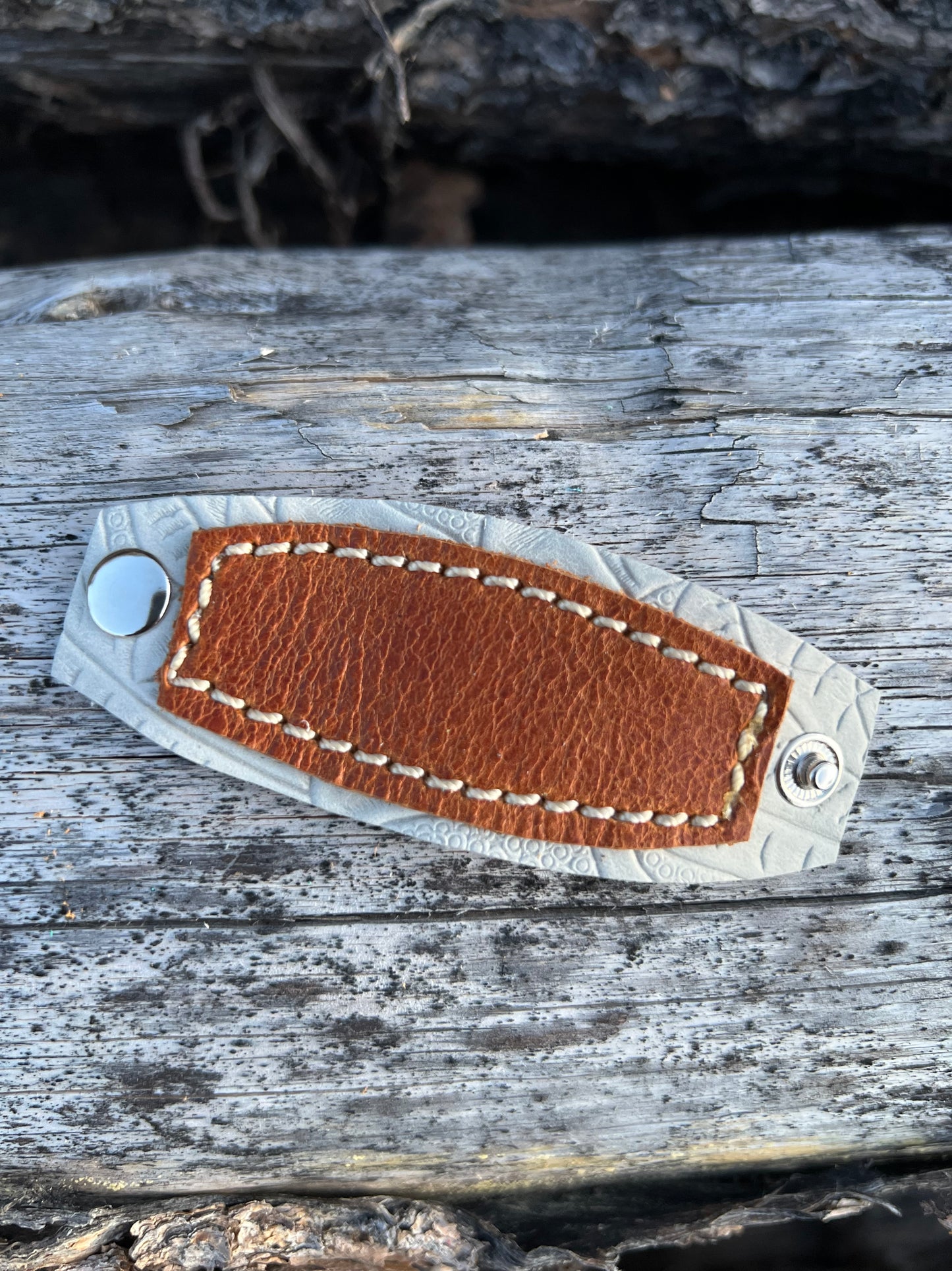 Leather Slide for Wild Rag/Scarf