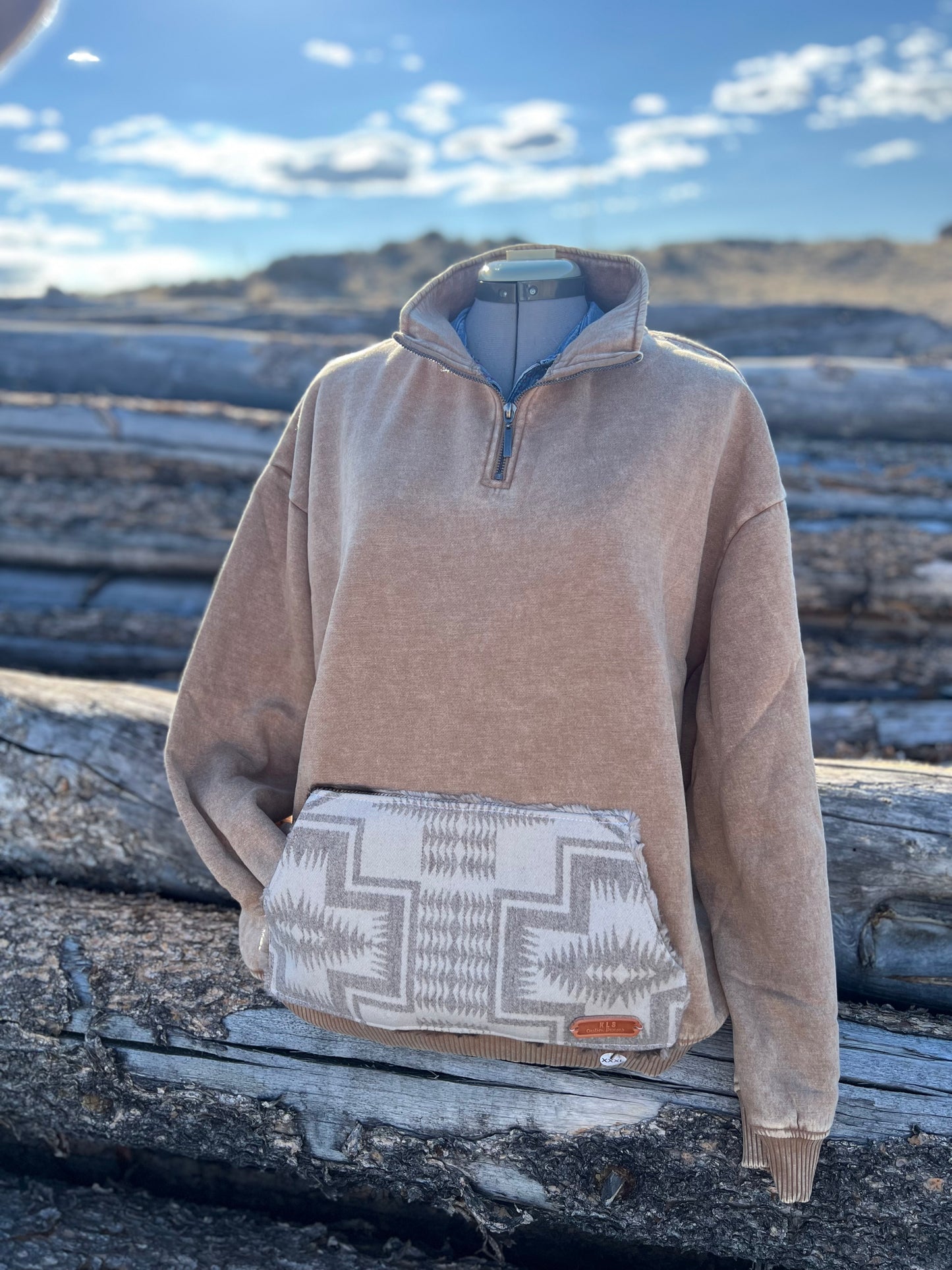 1/4 Zip Sweatshirt - 3x