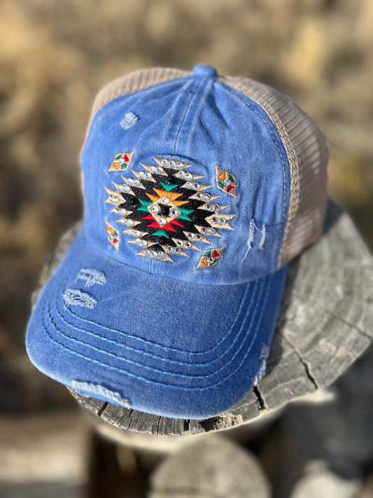 Bling Aztec Hat