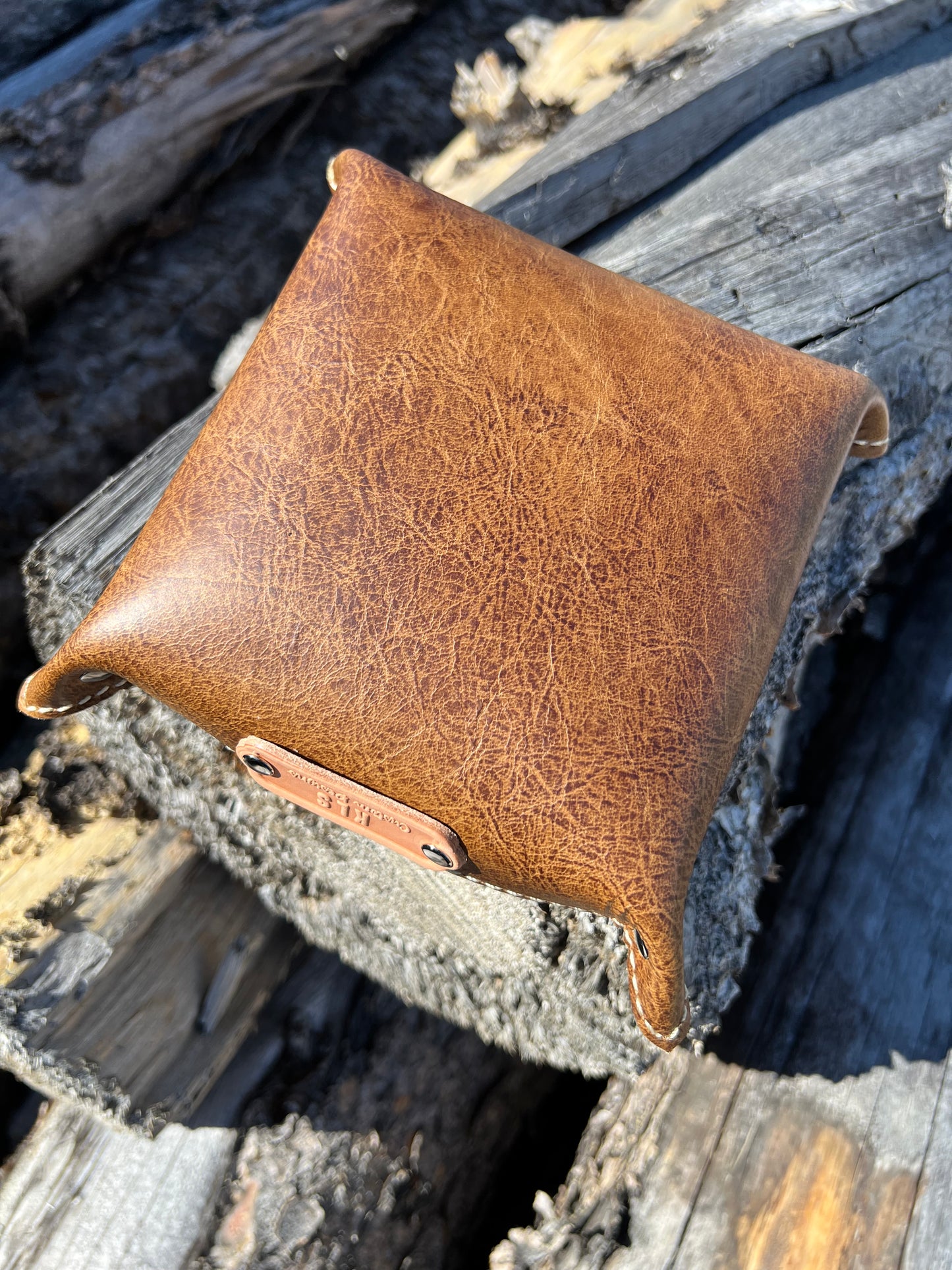 Leather Valet Tray