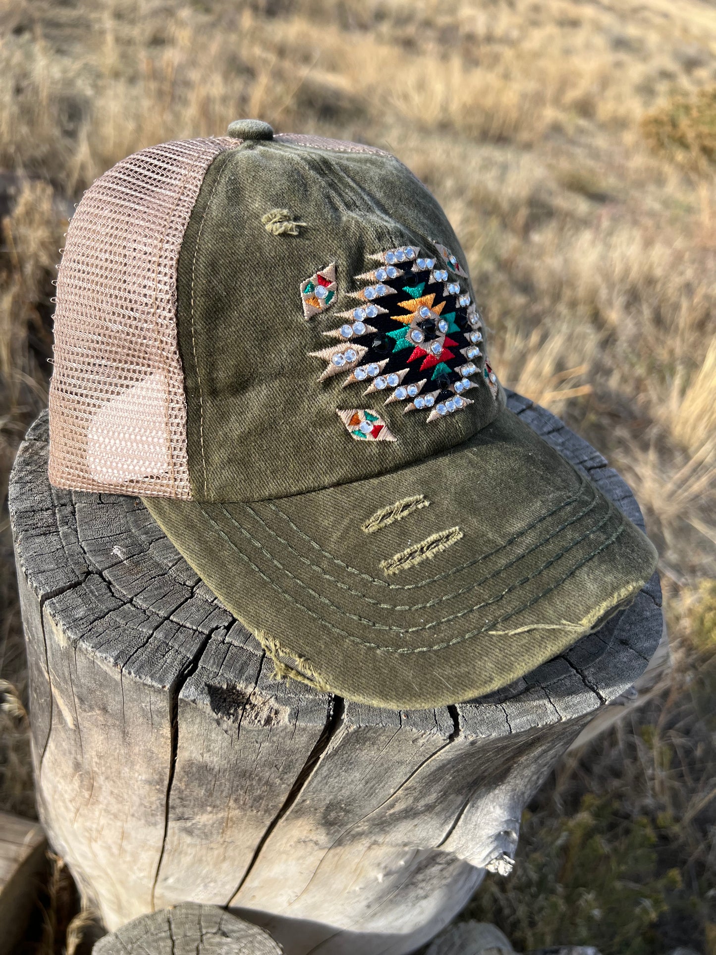 Bling Aztec Hat