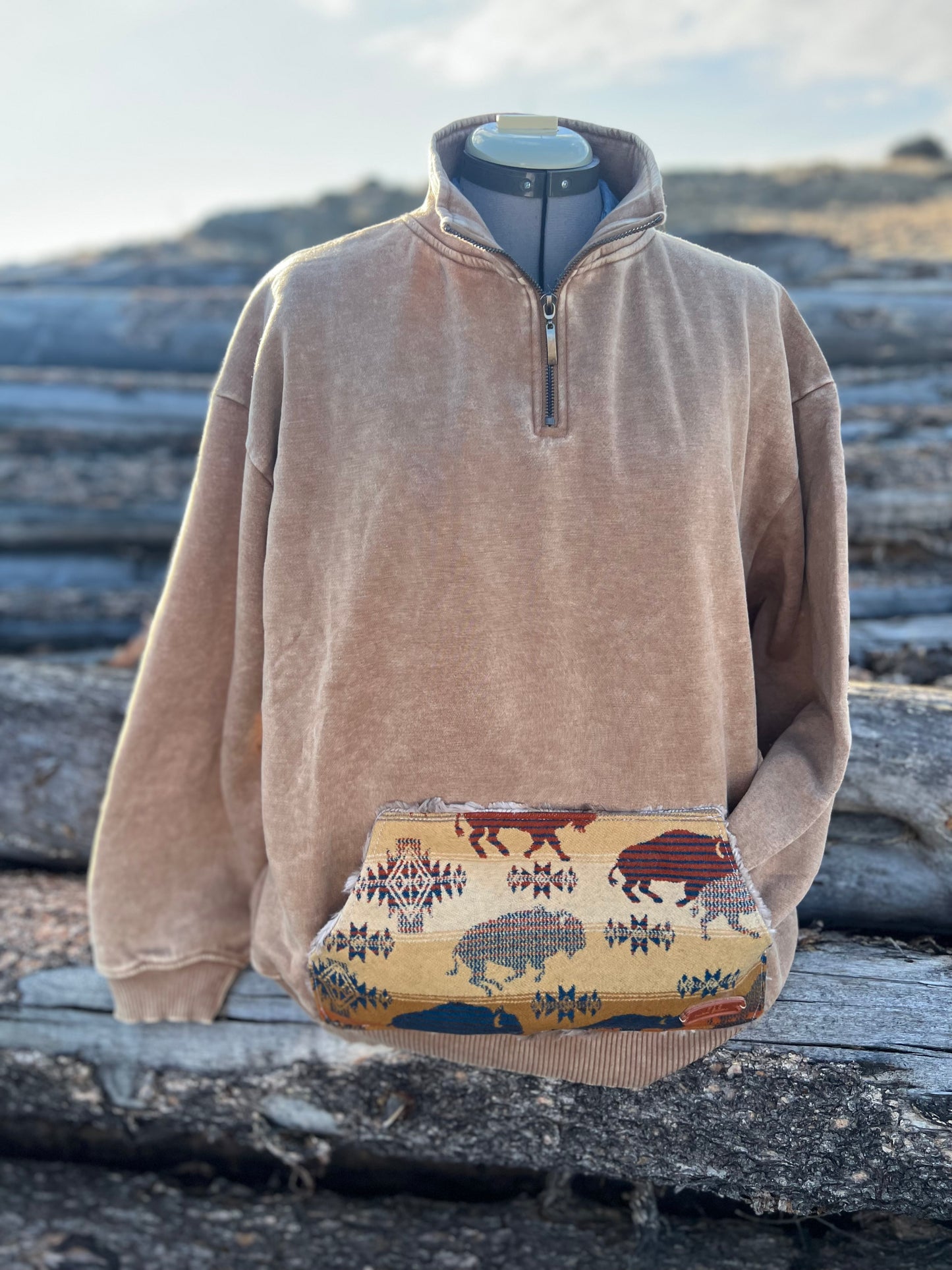 1/4 Zip Sweatshirt - 2x