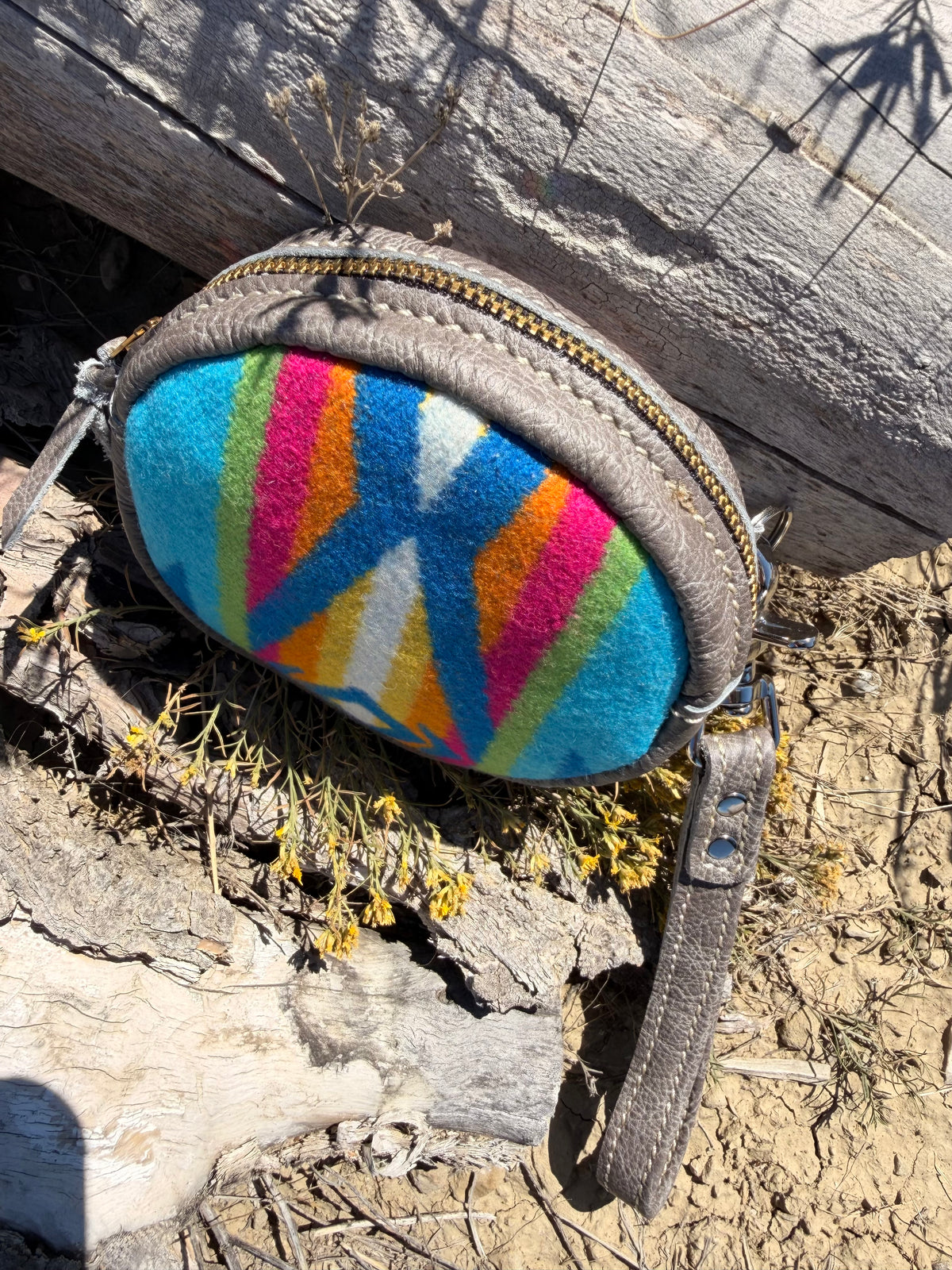 Mini Round Wristlet