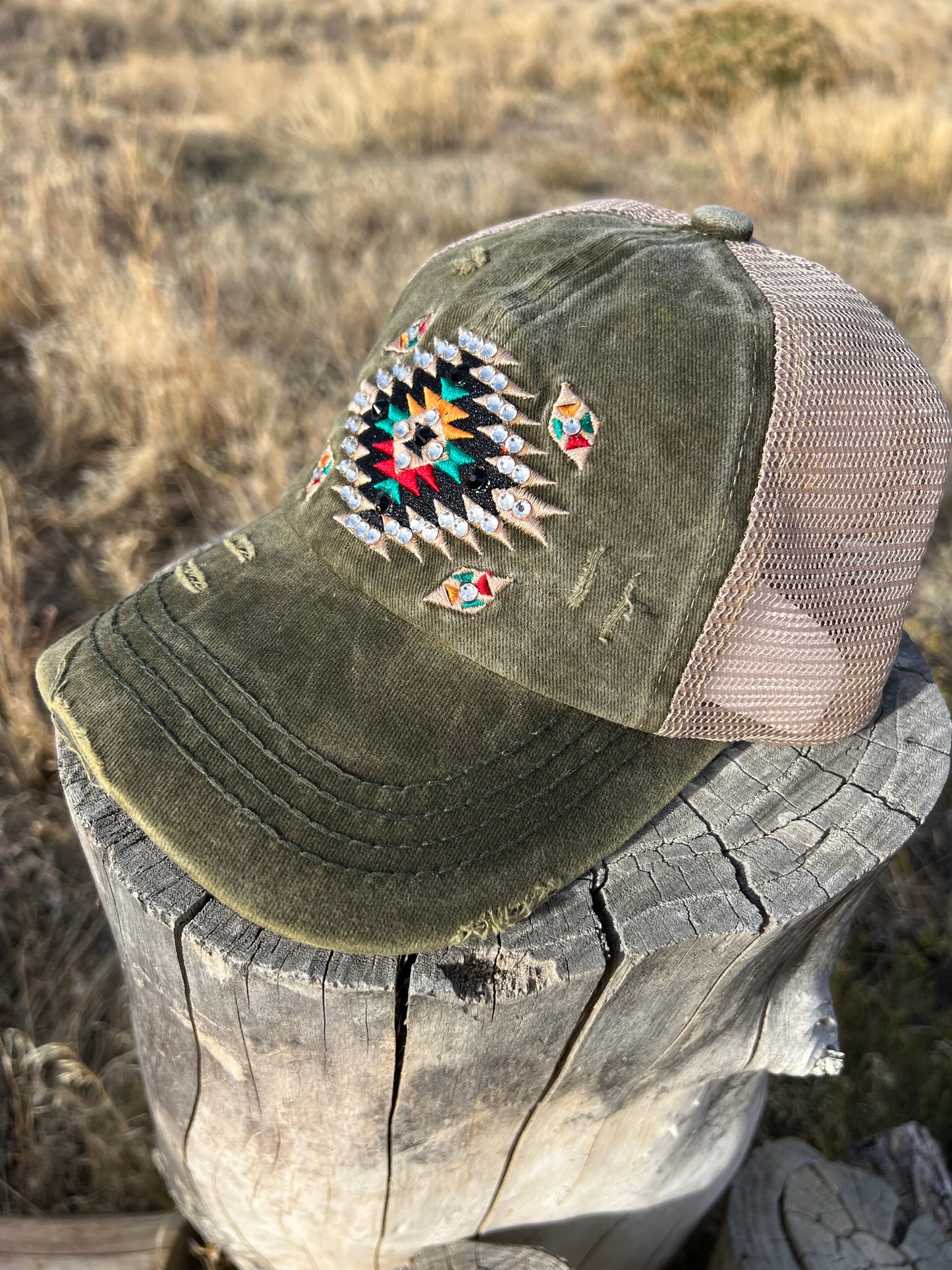 Bling Aztec Hat