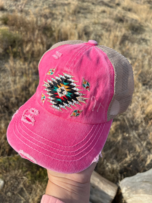 Bling Aztec Hat