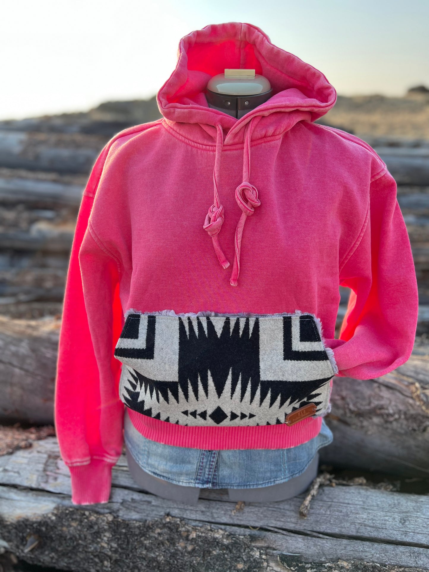 CROP Hoodie Sweatshirt - Small
