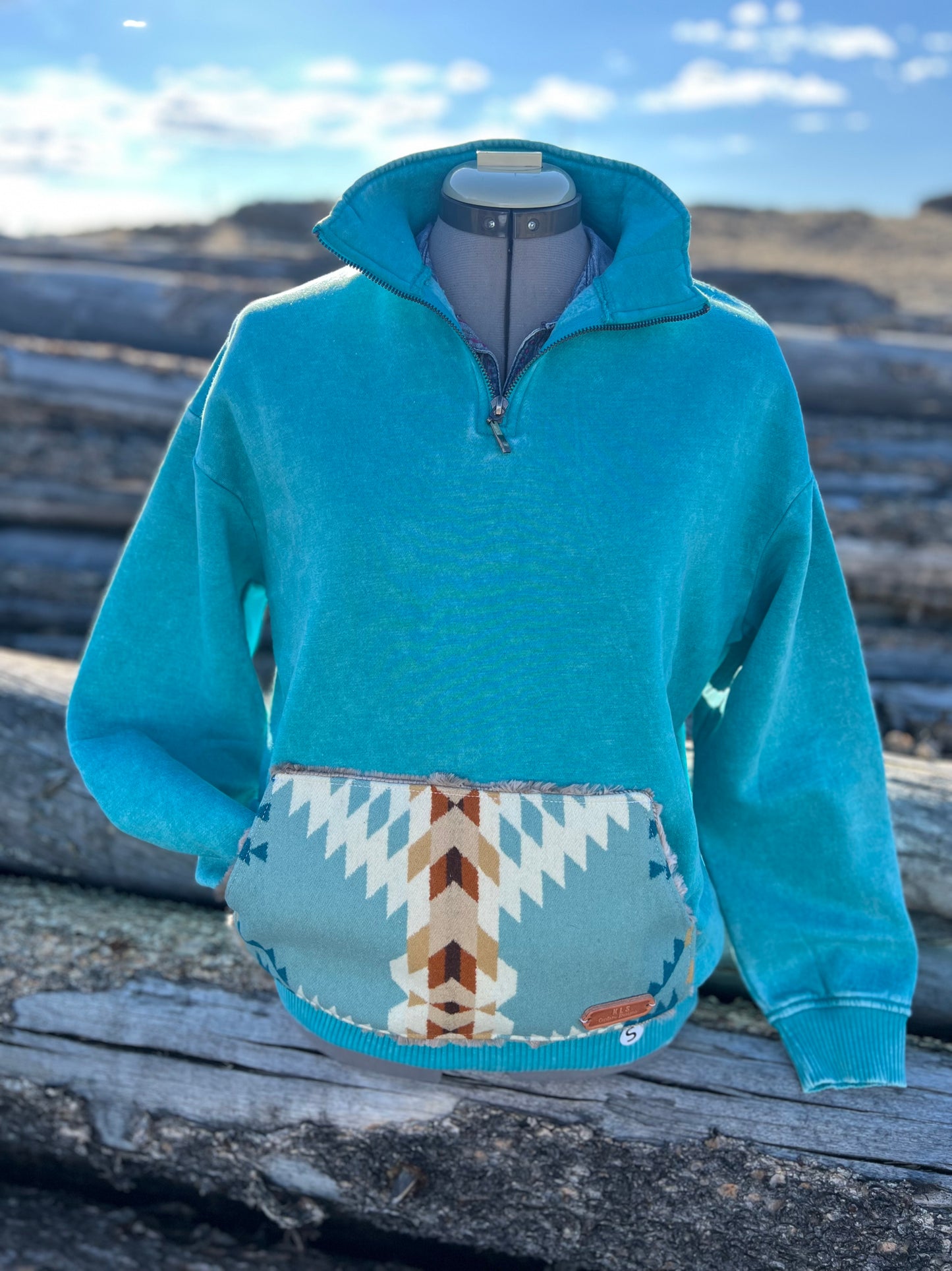 1/4 Zip Sweatshirt - Small