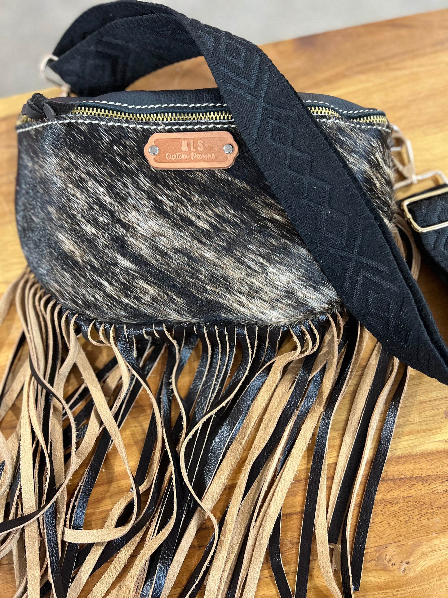 Denise - Custom Fringe Sling Bag