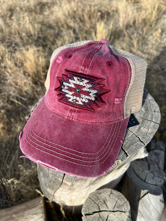 Bling Aztec Hat