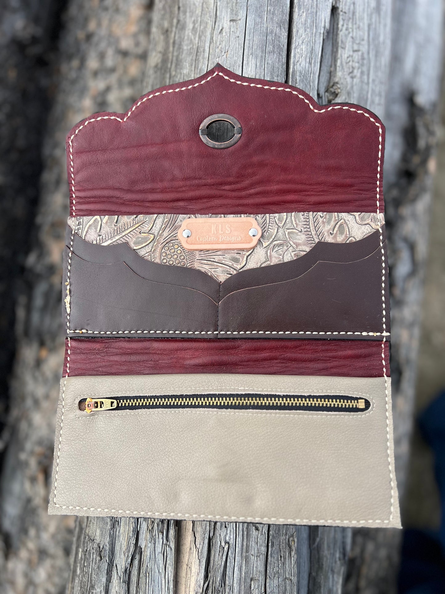 Tri-Fold Leather Wallet