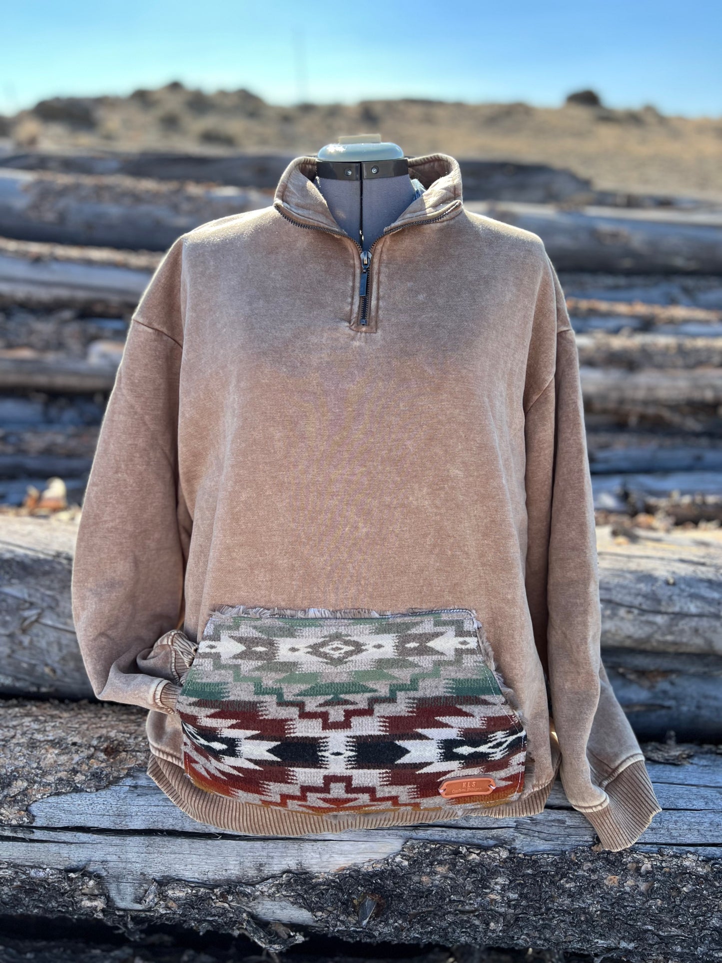 1/4 Zip Sweatshirt - 2x
