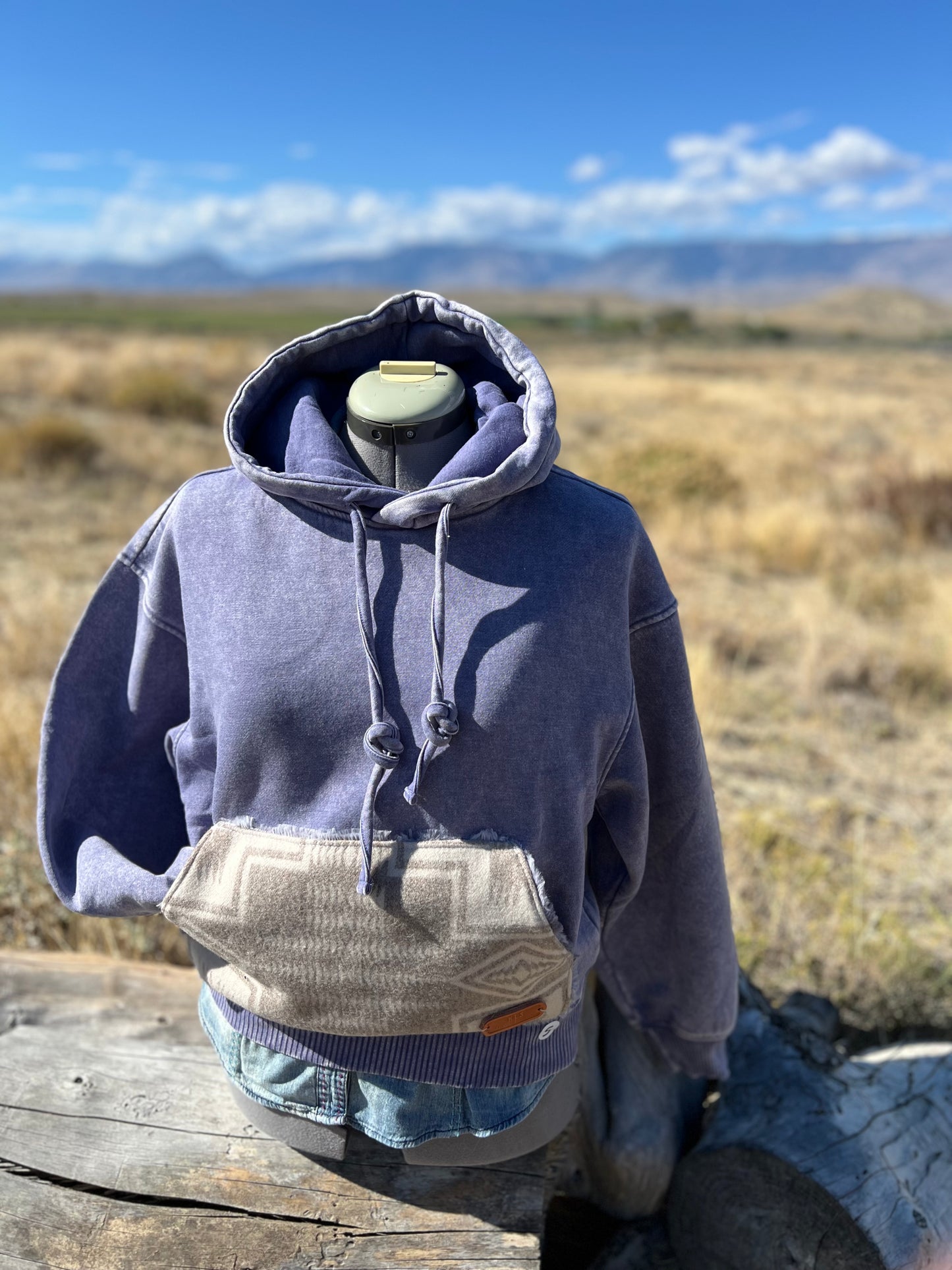 CROP Hoodie Sweatshirt - Small