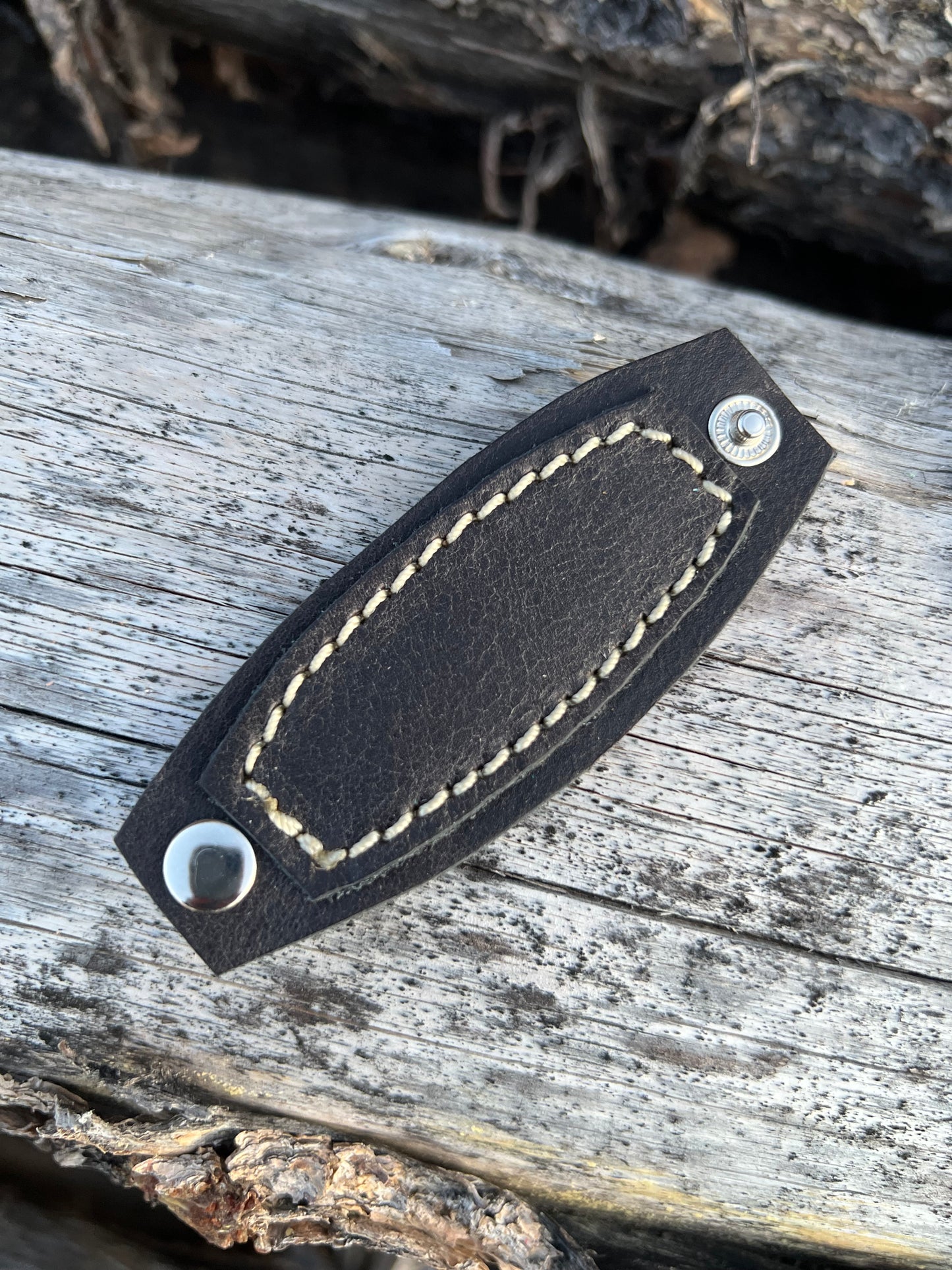Leather Slide for Wild Rag/Scarf