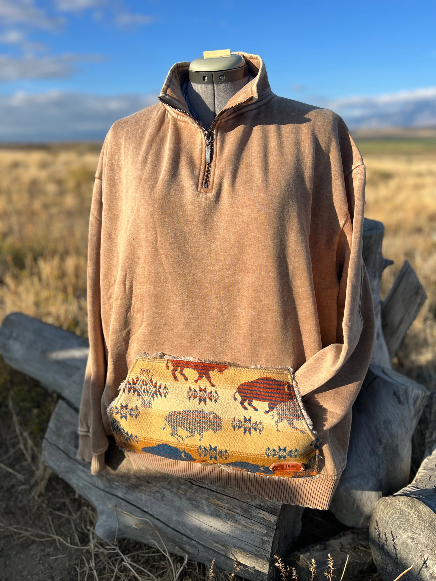 1/4 Zip Sweatshirt - 2x