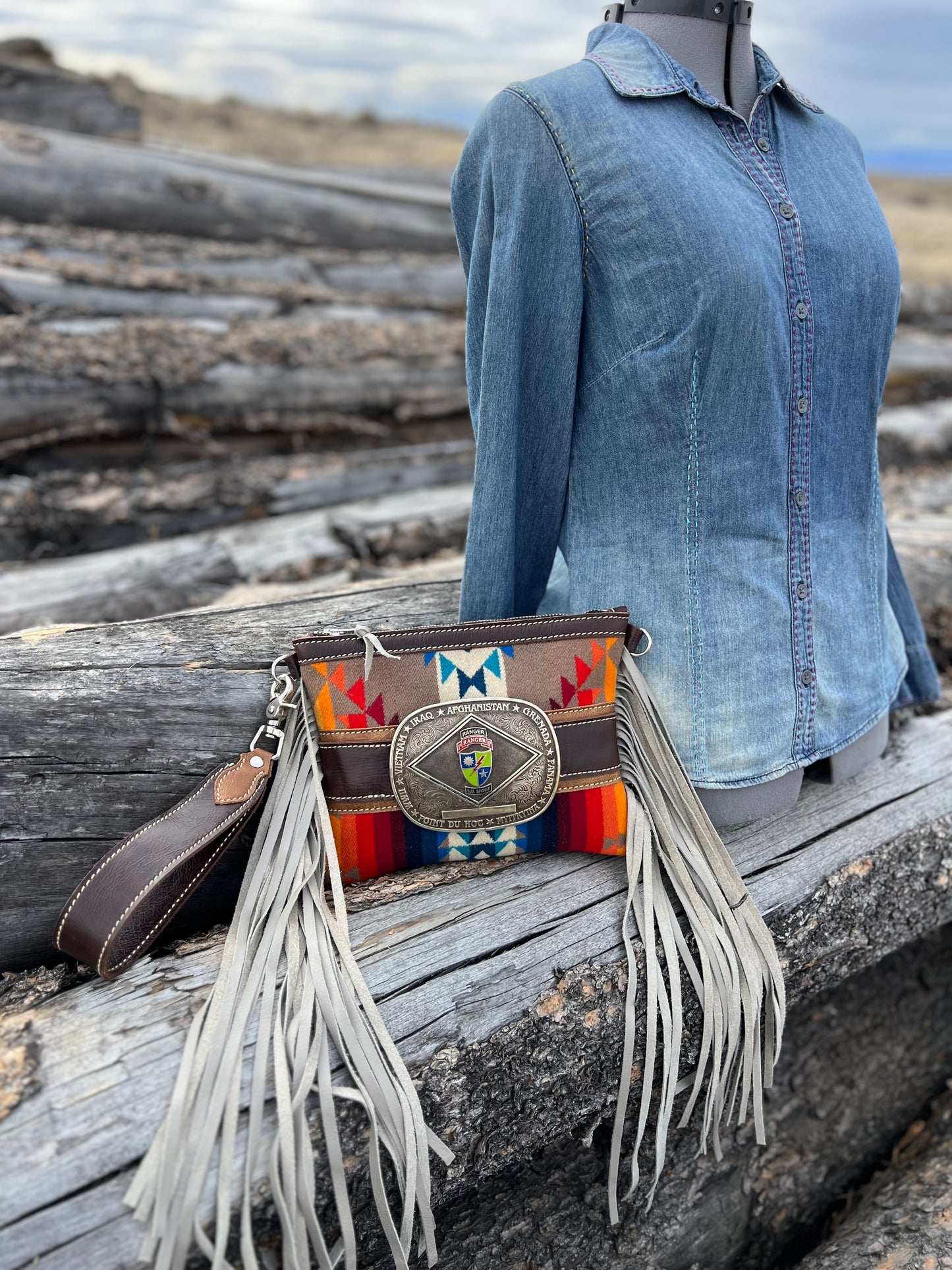 Buckle Bag + Wristlet