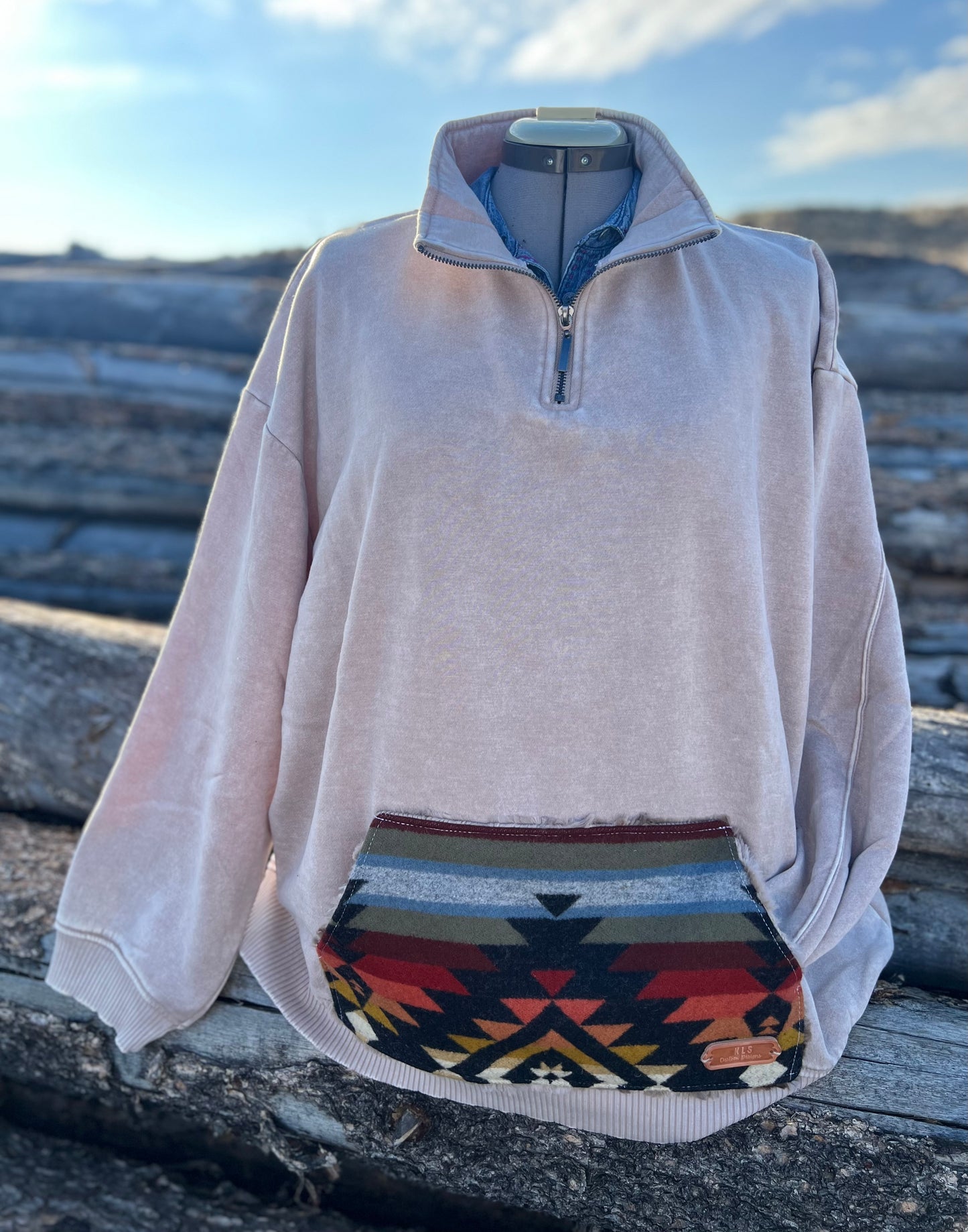 1/4 Zip Sweatshirt - 3x