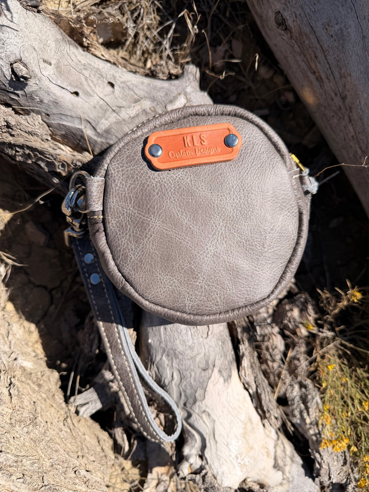 Mini Round Wristlet