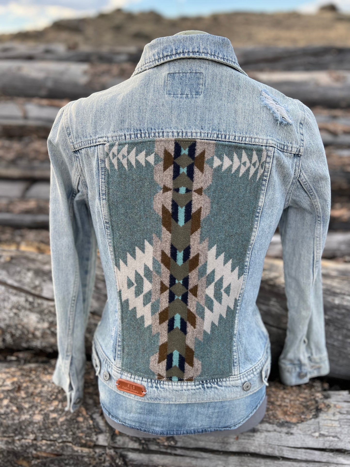 Jean Jacket with Pendleton ~Ladies M