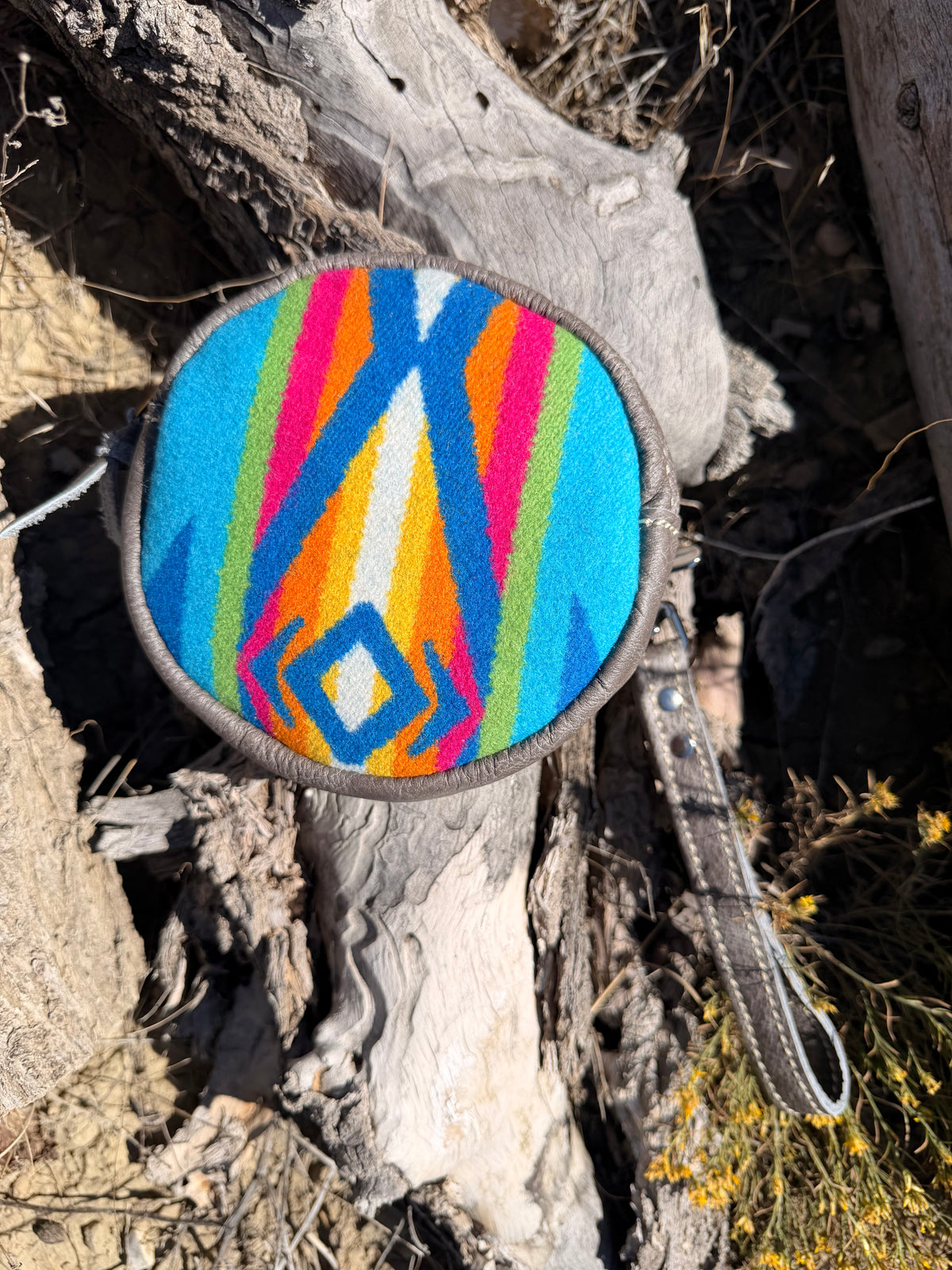Mini Round Wristlet