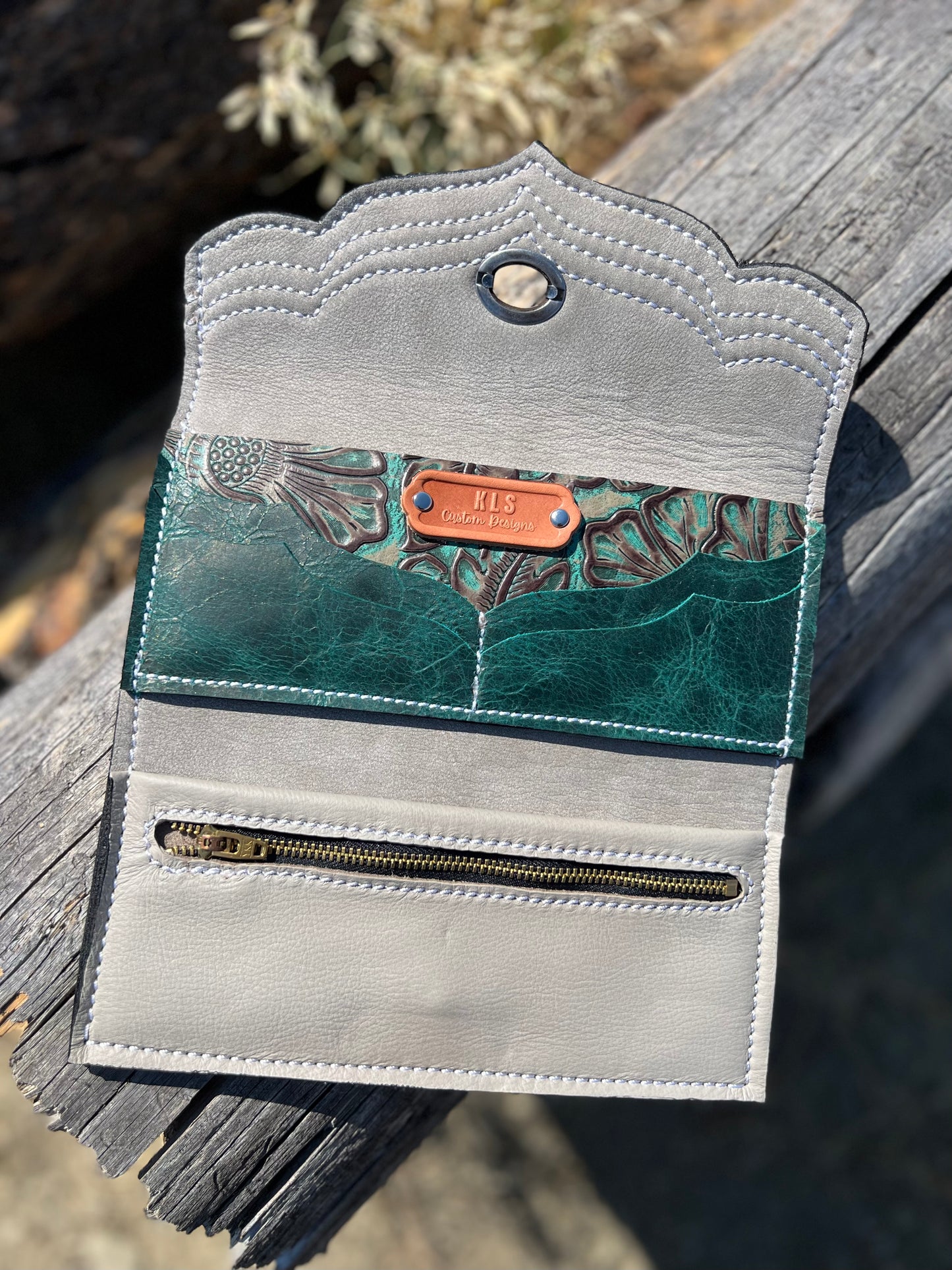 Tri-Fold Leather Wallet