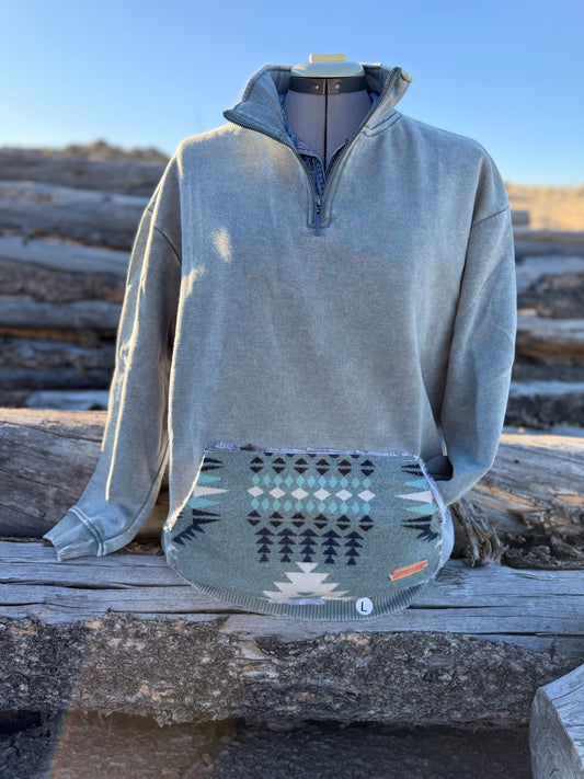 1/4 Zip Sweatshirt - Large