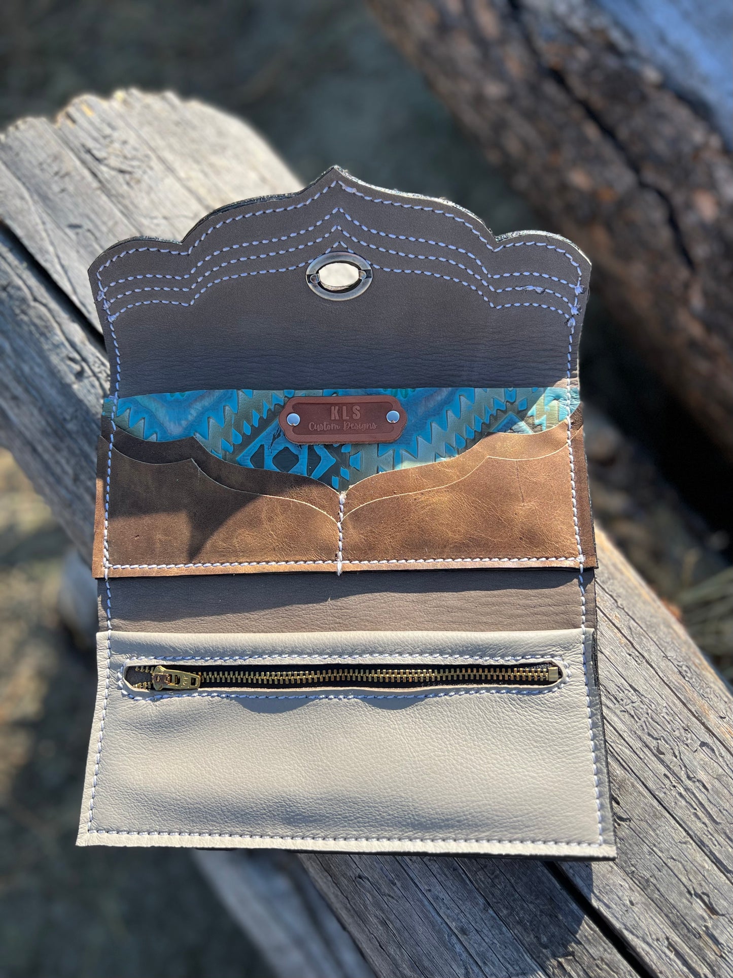 Tri-Fold Leather Wallet