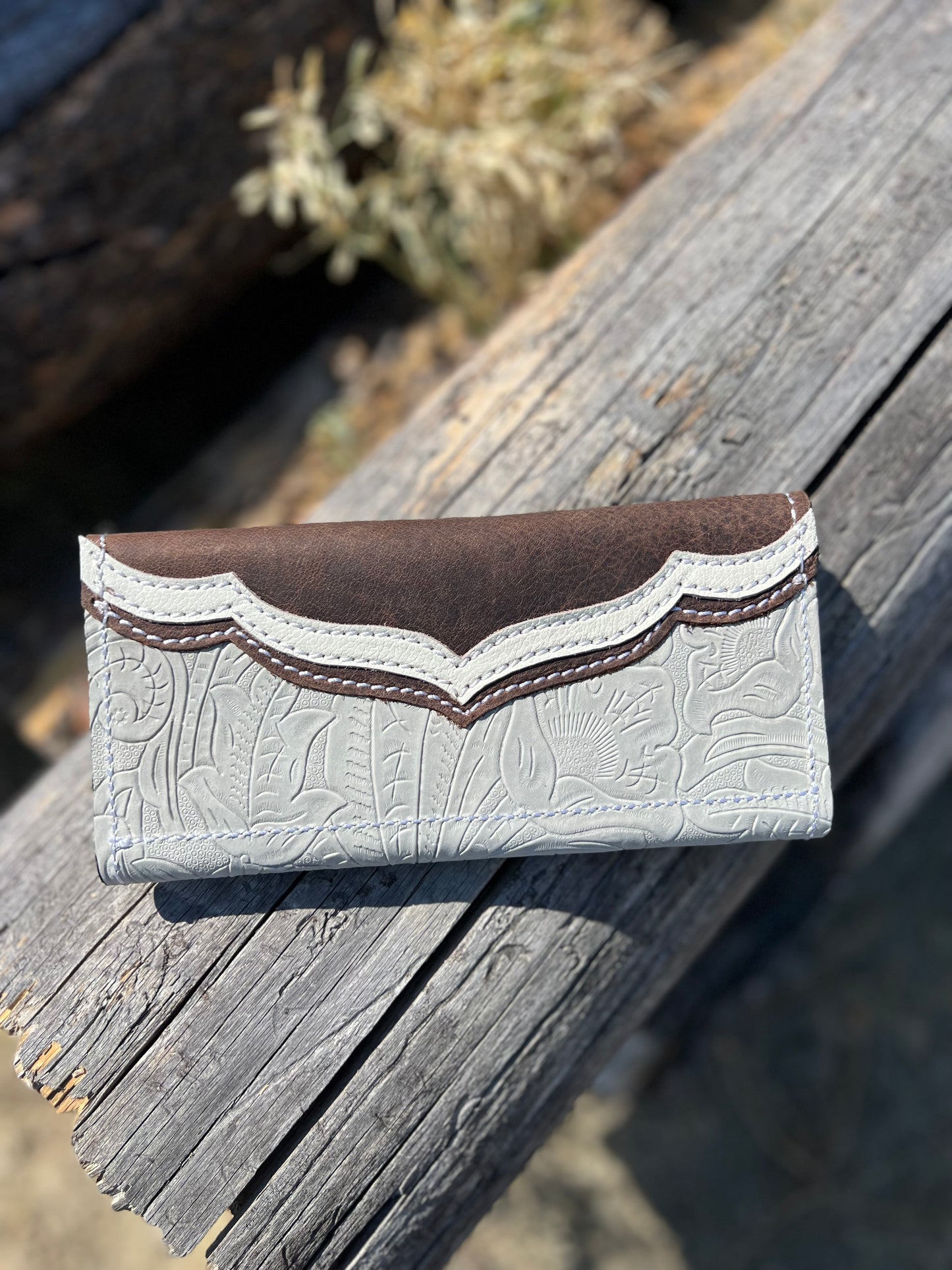 Tri-Fold Leather Wallet