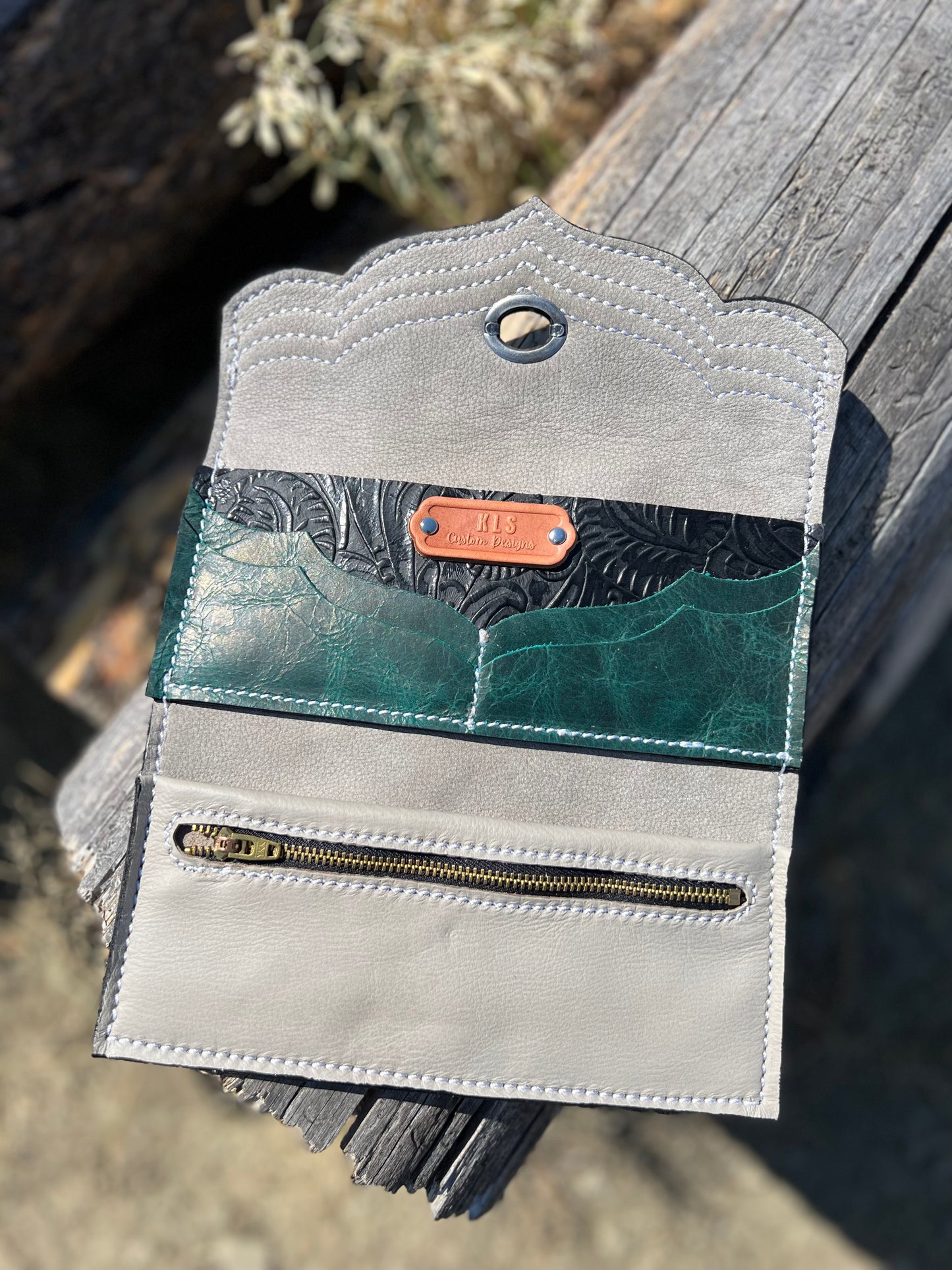 Tri-Fold Leather Wallet