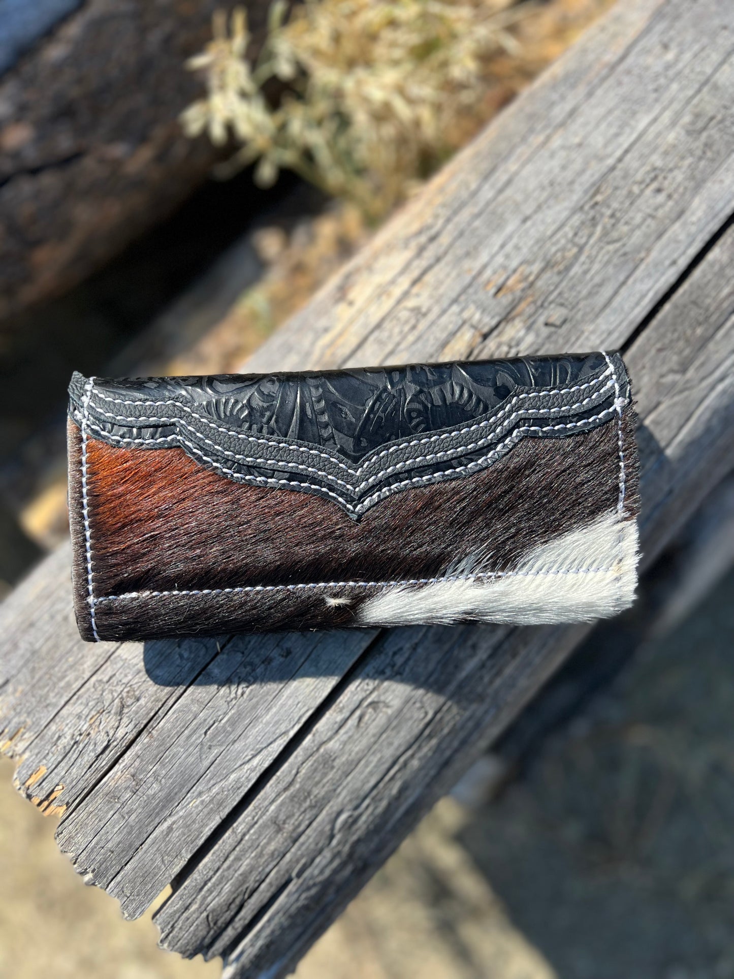 Tri-Fold Leather Wallet