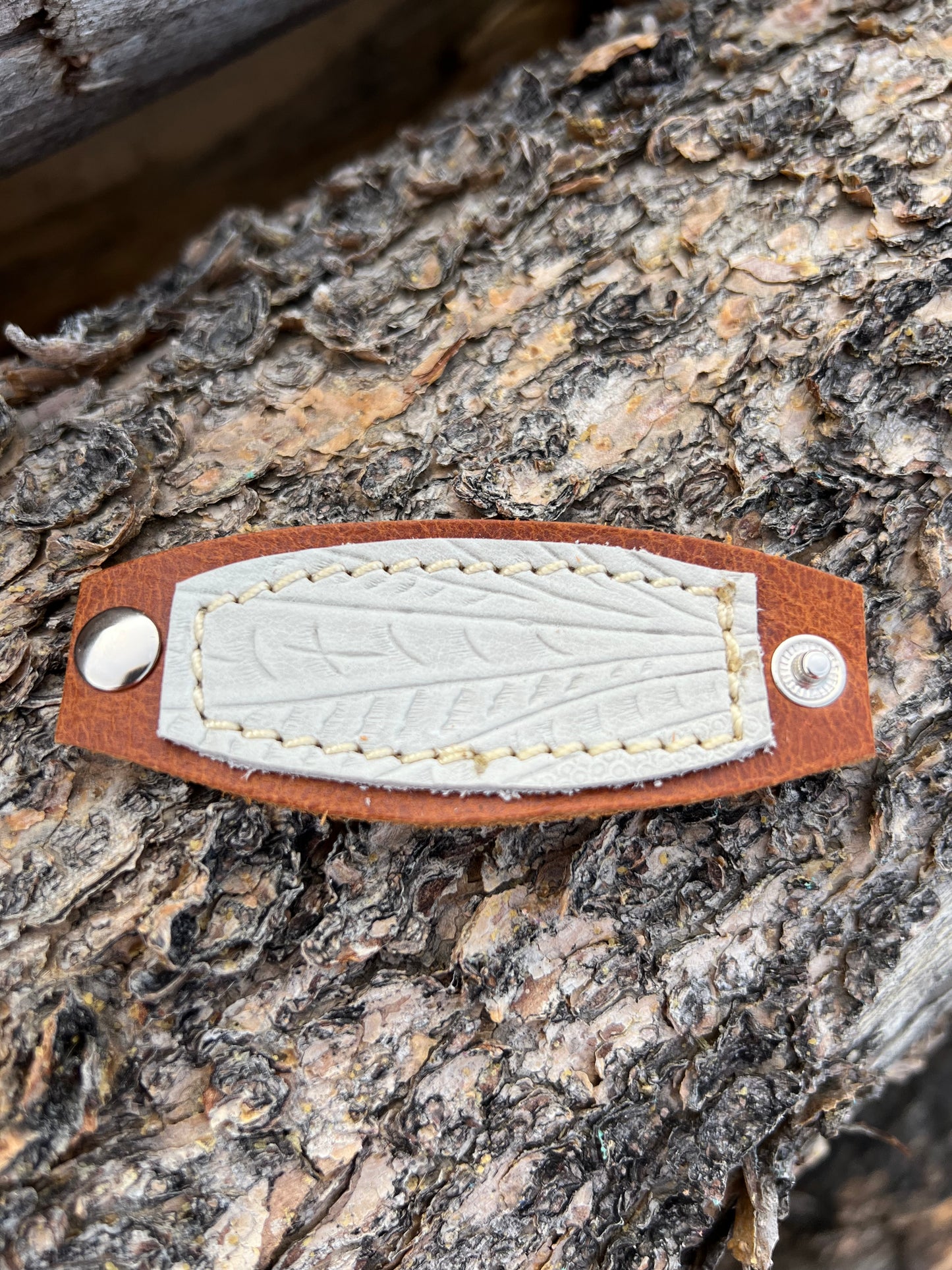 Leather Slide for Wild Rag/Scarf