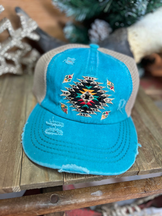 Bling Aztec Hat