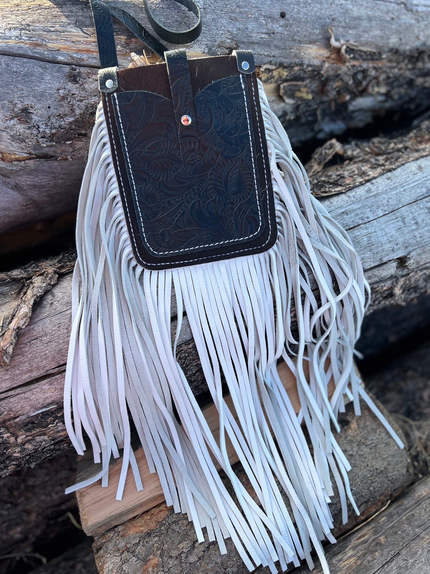 Cellphone Crossbody with Fringe