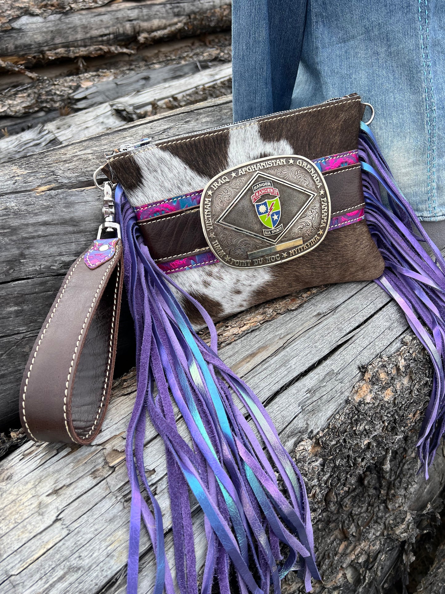Buckle Bag + Wristlet