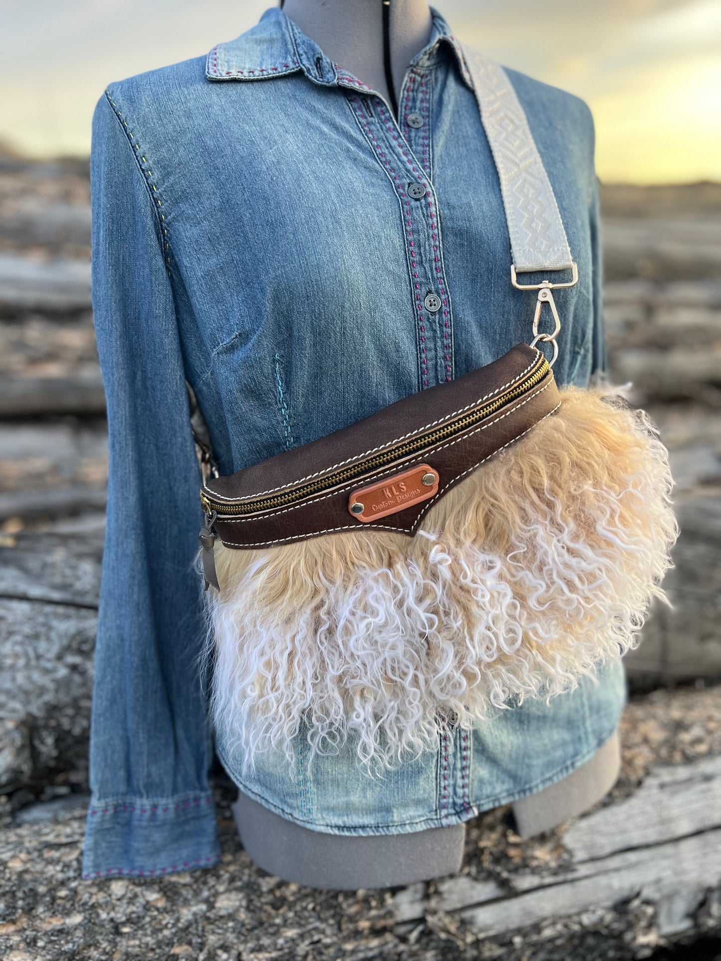 Sling Bag - Tibetan Lamb