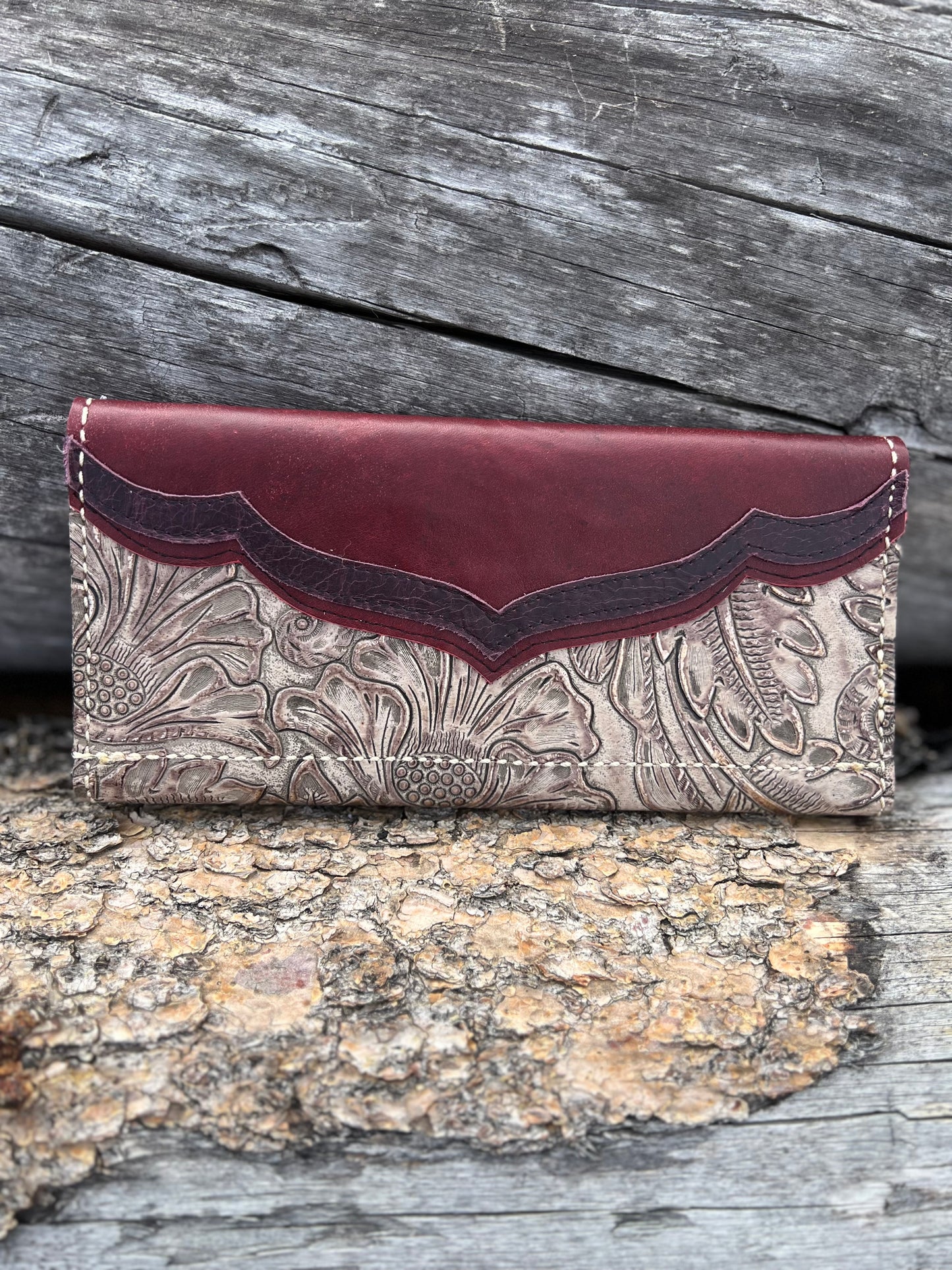 Tri-Fold Leather Wallet