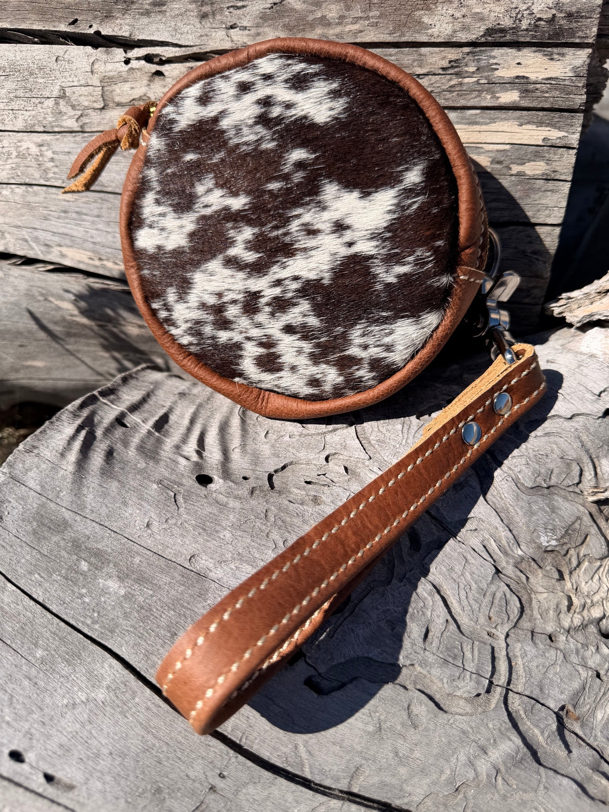 Mini Round Wristlet