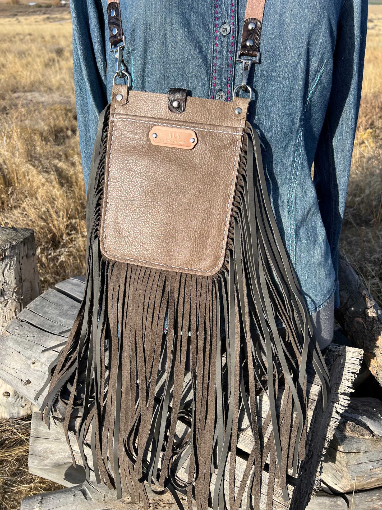 Cellphone Crossbody with Fringe