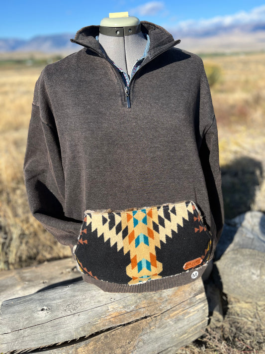 1/4 Zip Sweatshirt - Medium