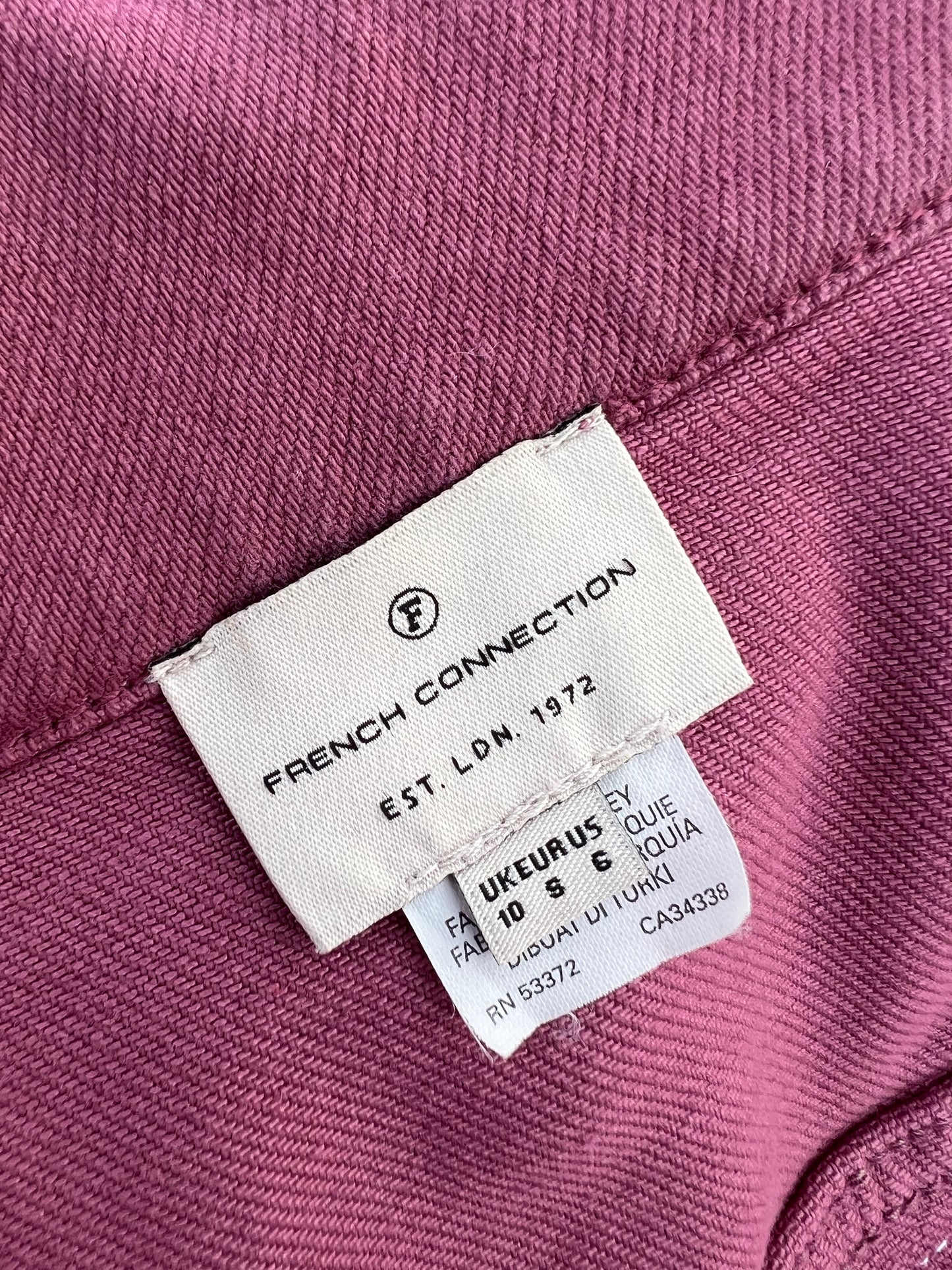 Purple Jean Jacket with Pendleton ~Ladies M