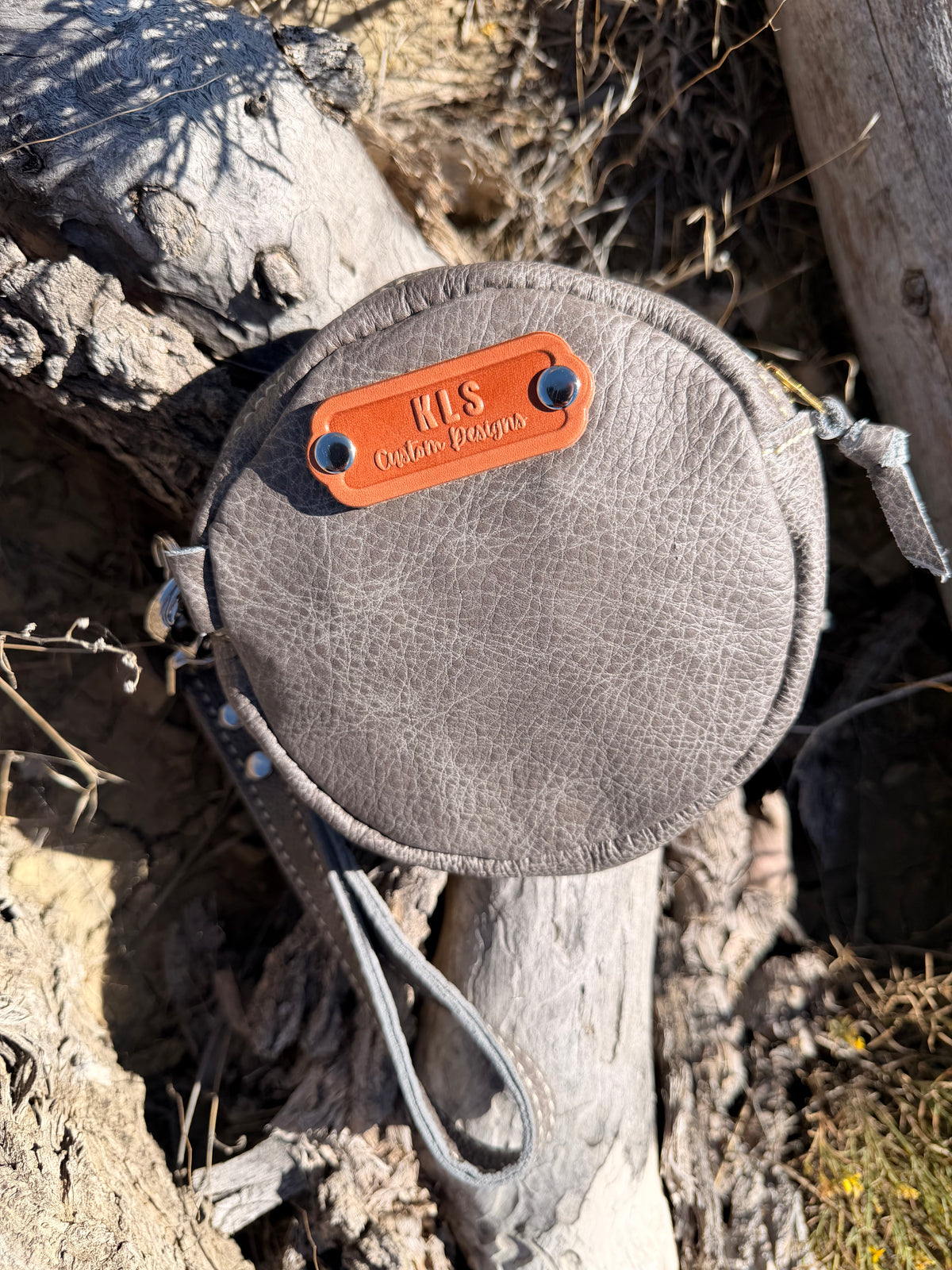 Mini Round Wristlet